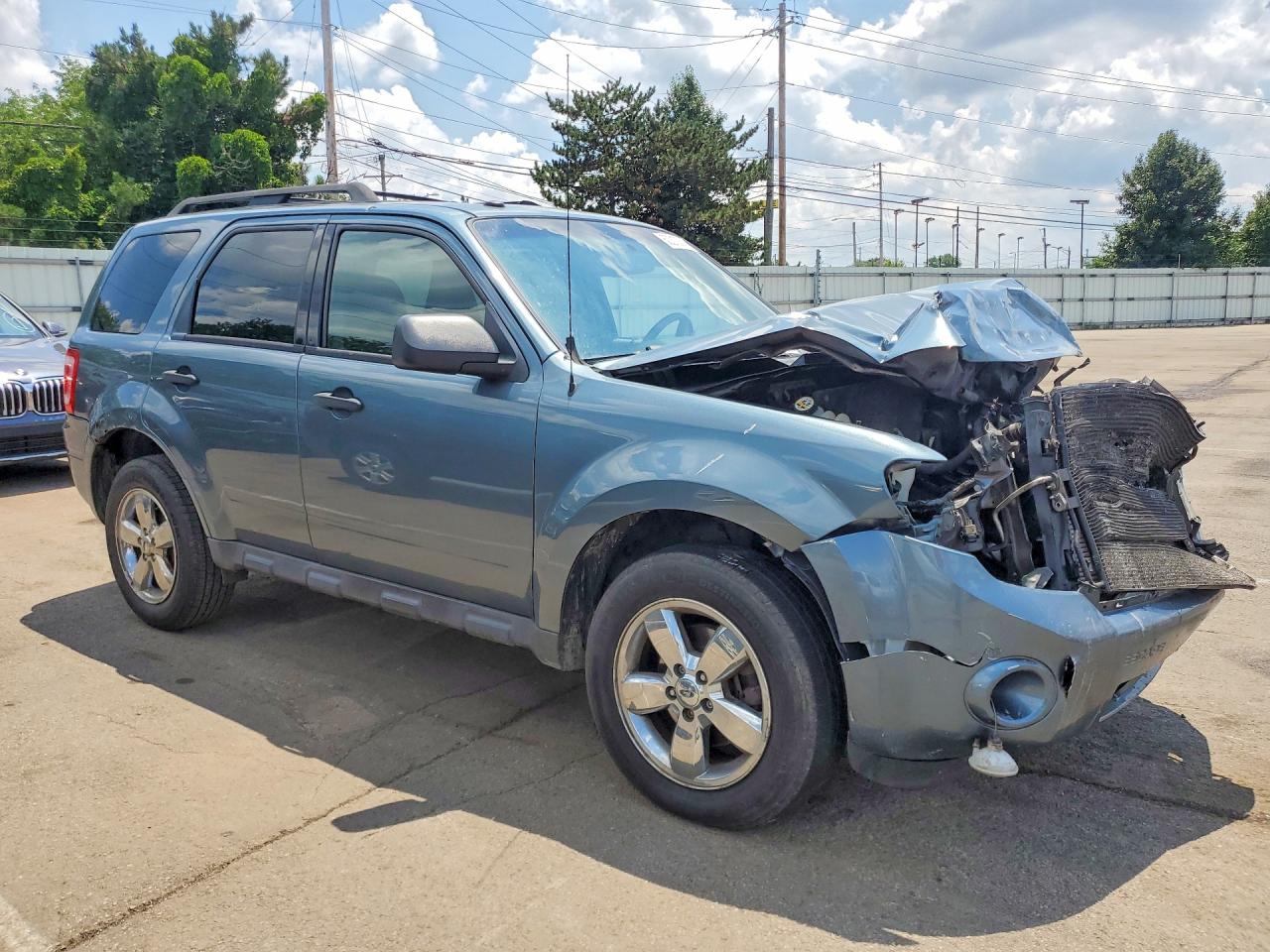 2012 Ford Escape Xlt Blue vin: 1FMCU0DG9CKB51786