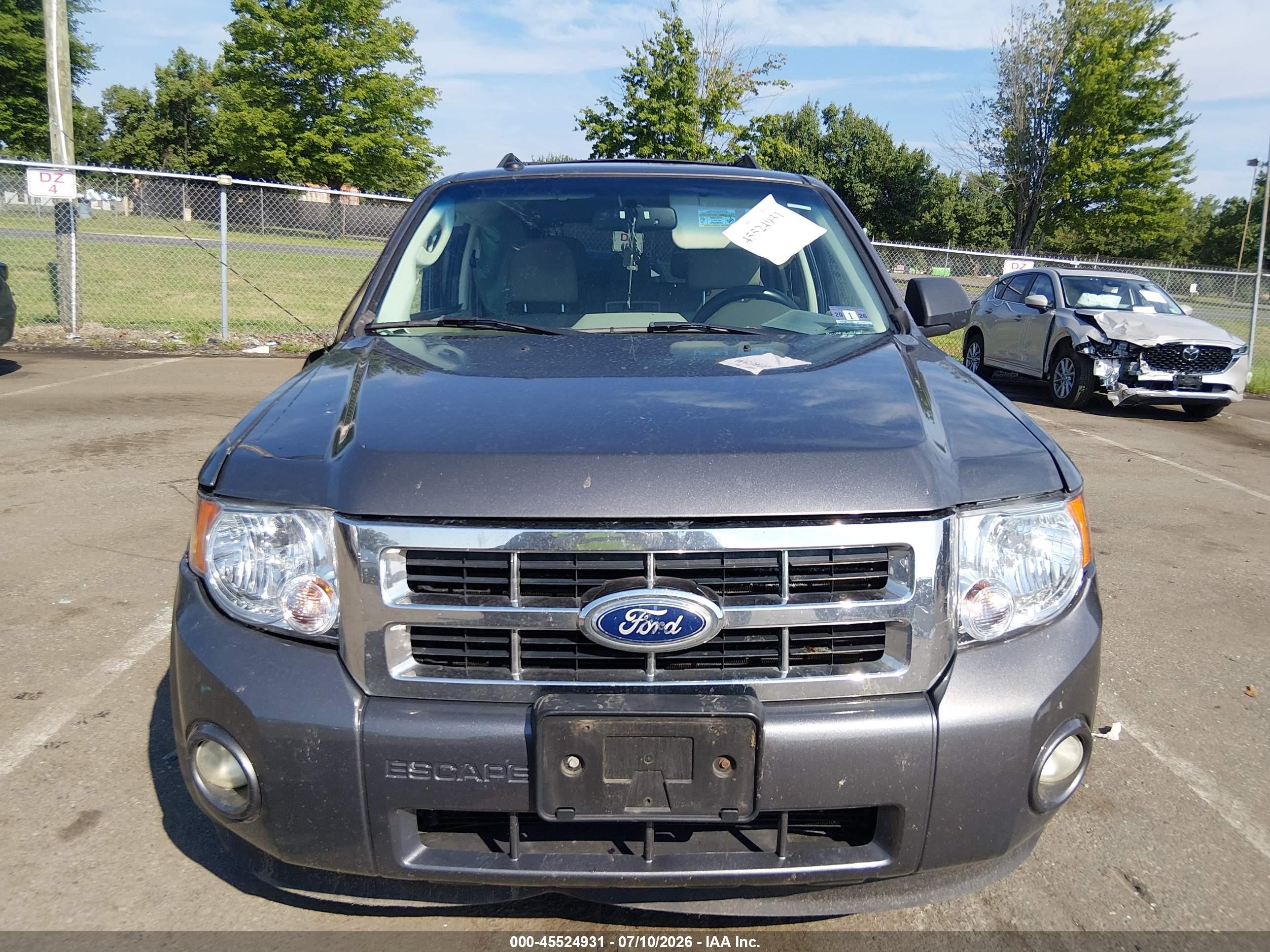2012 Ford Escape Xlt Gray vin: 1FMCU0DG9CKC35008