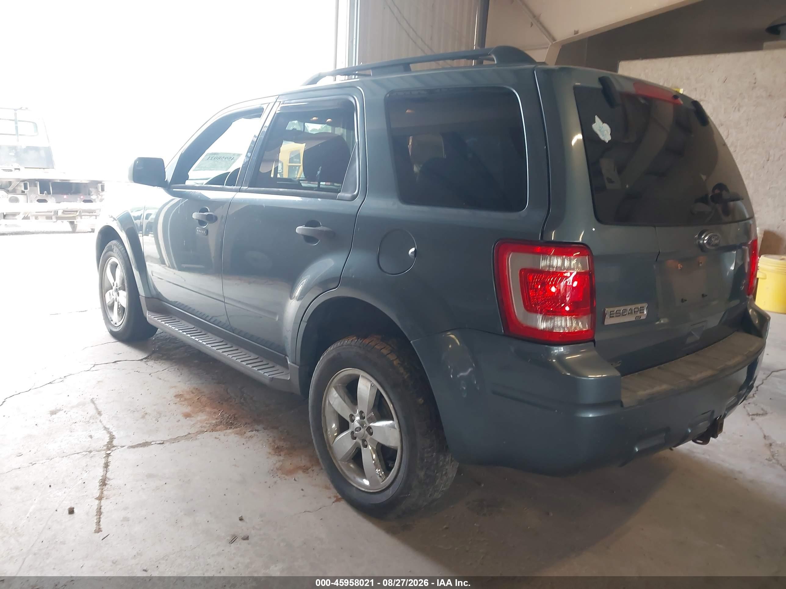 2012 Ford Escape Xlt Light Blue vin: 1FMCU0DG9CKC59843