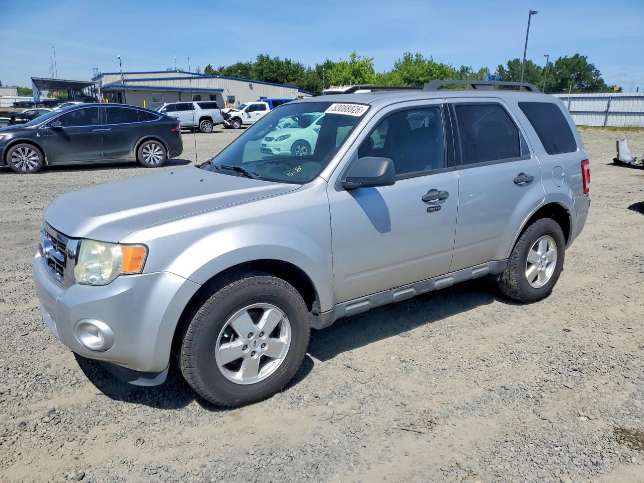 2010 Ford Escape Xlt White vin: 1FMCU0DGXAKA64038