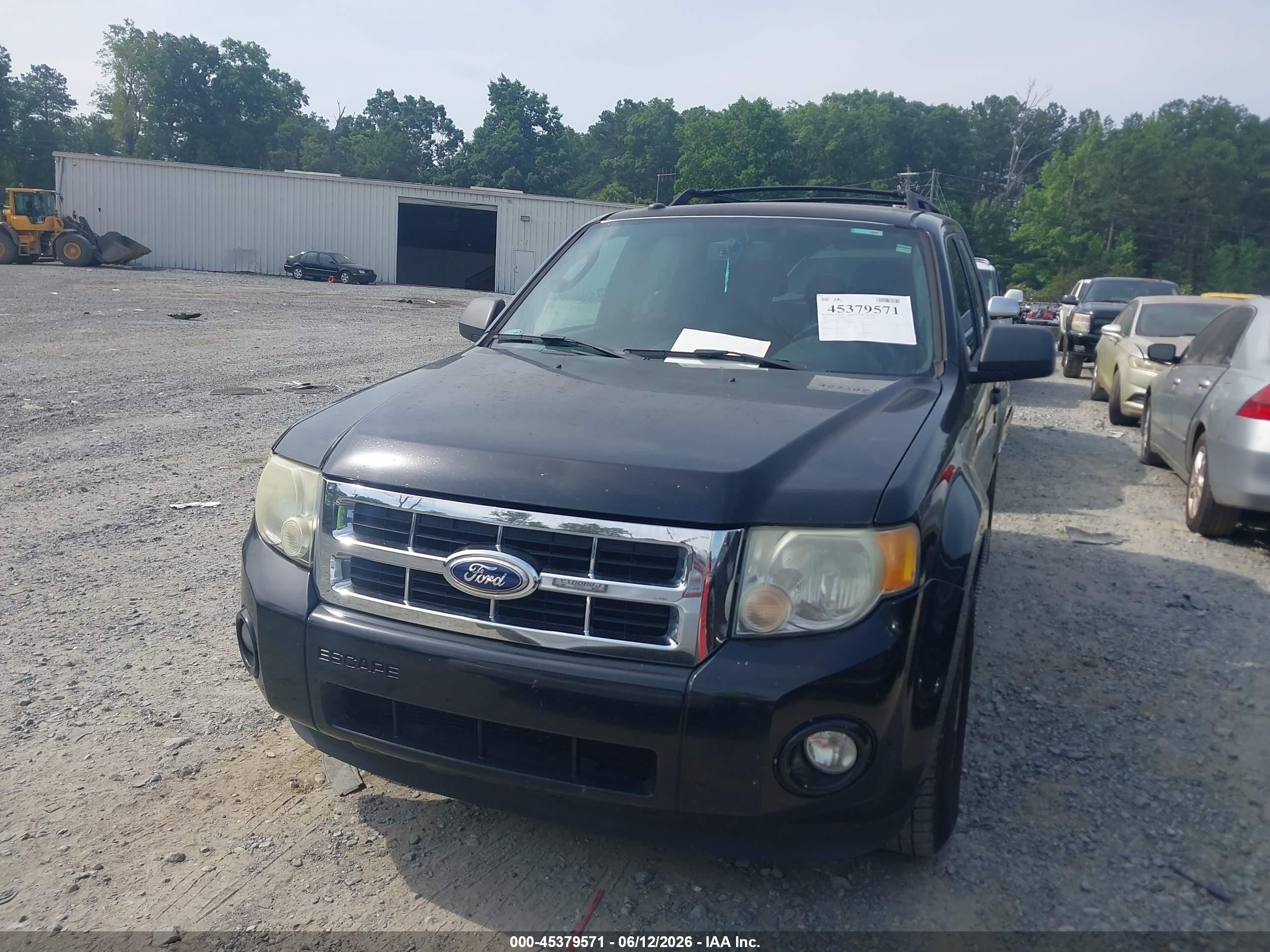 2010 Ford Escape Xlt Черный vin: 1FMCU0DGXAKA69255