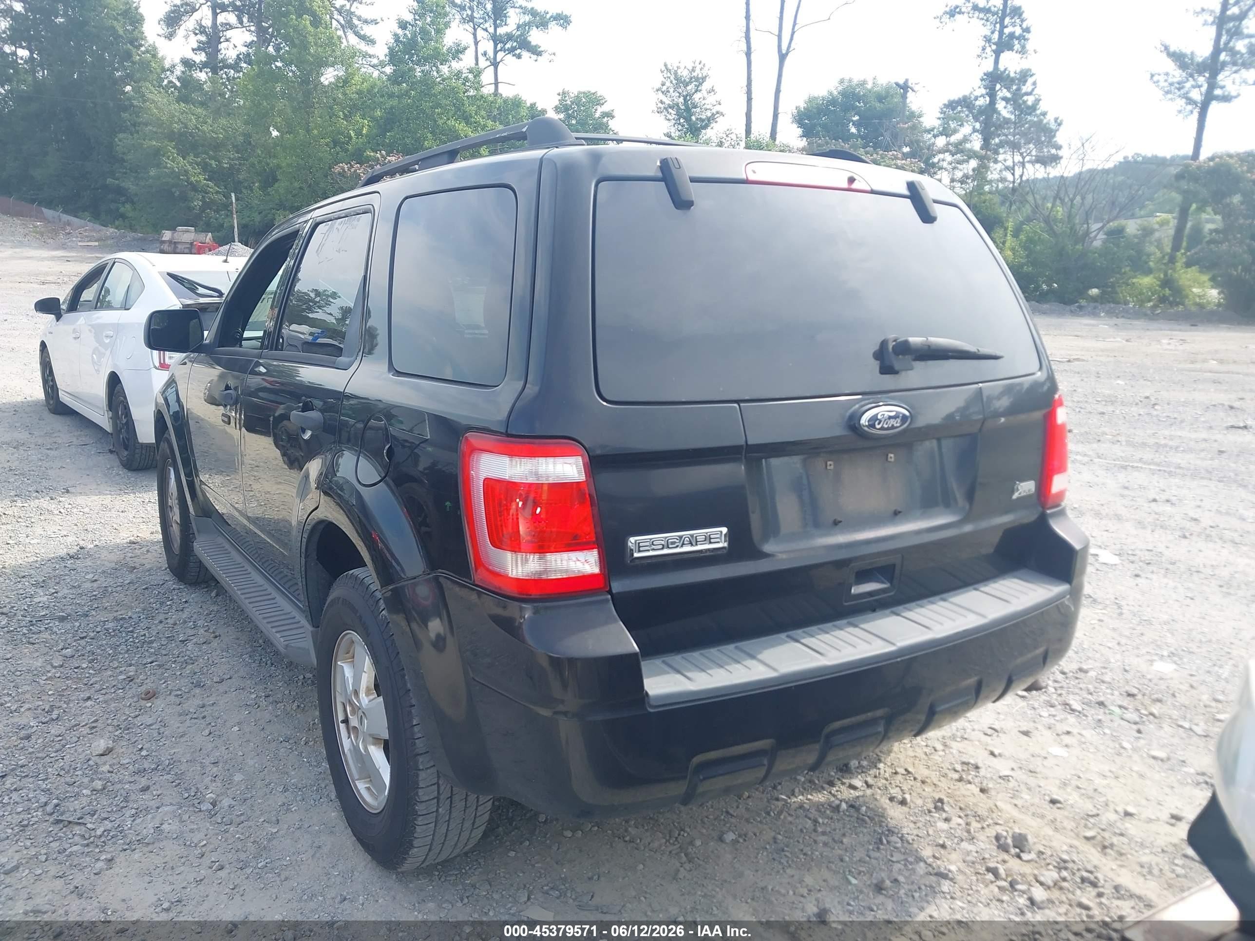 2010 Ford Escape Xlt Черный vin: 1FMCU0DGXAKA69255