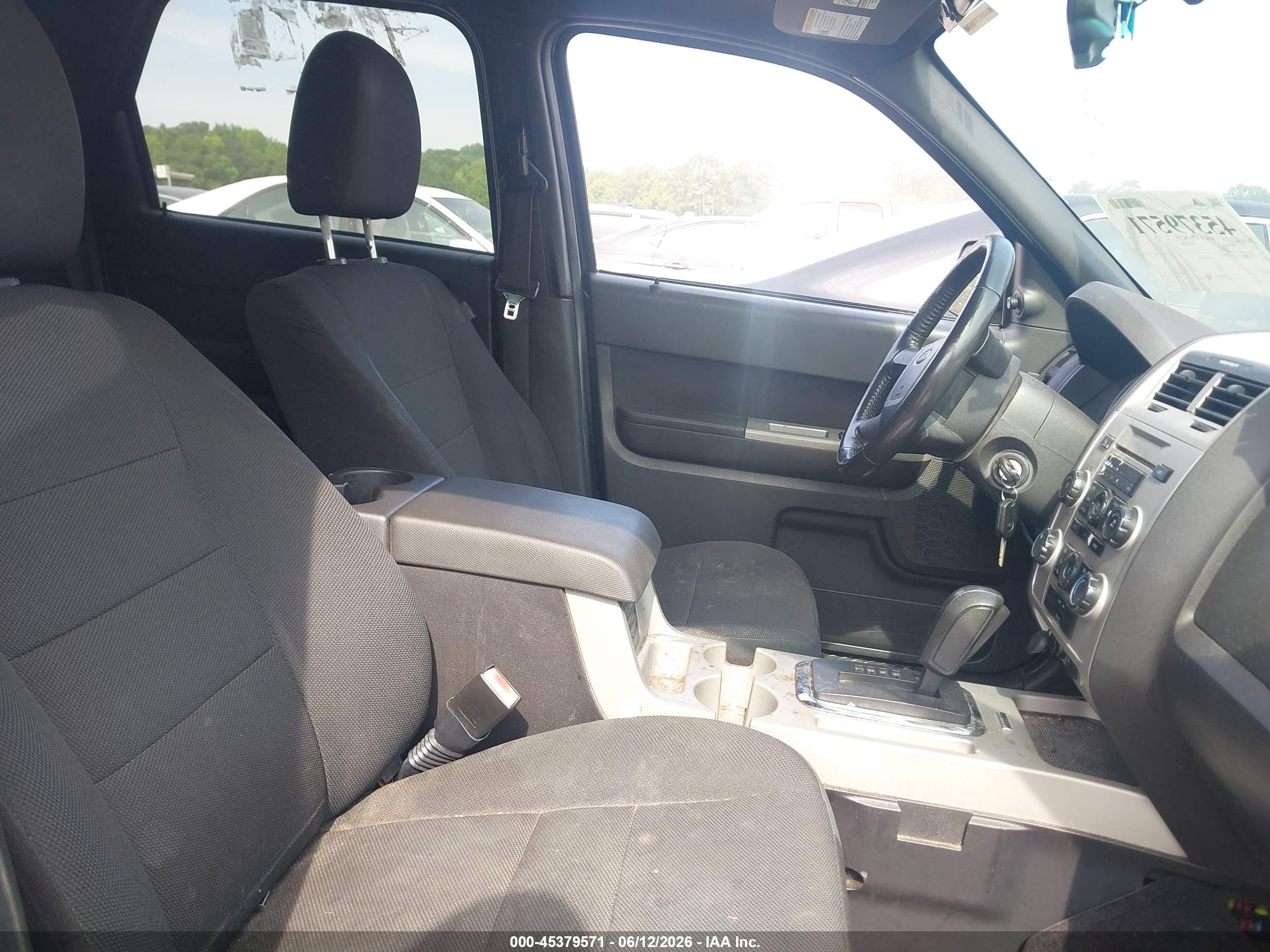 2010 Ford Escape Xlt Черный vin: 1FMCU0DGXAKA69255