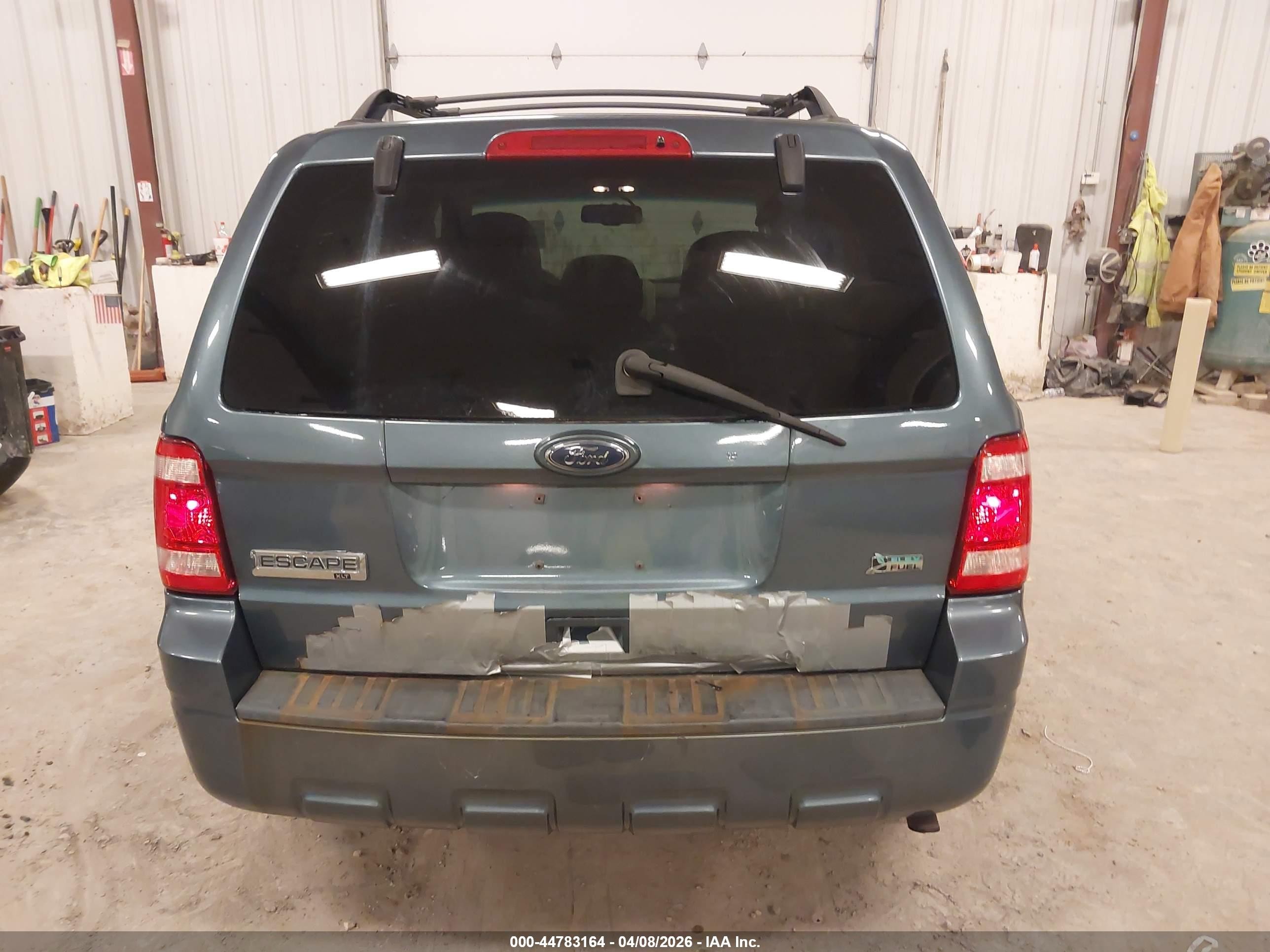 2010 Ford Escape Xlt Blue vin: 1FMCU0DGXAKD22543