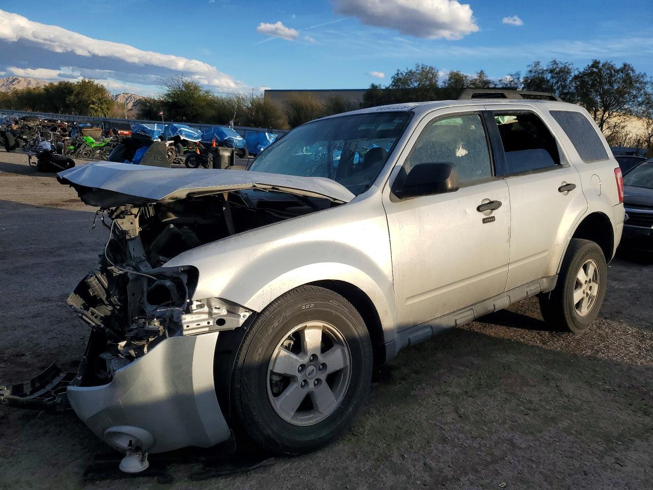 2011 Ford Escape Xlt Silver vin: 1FMCU0DGXBKA60458