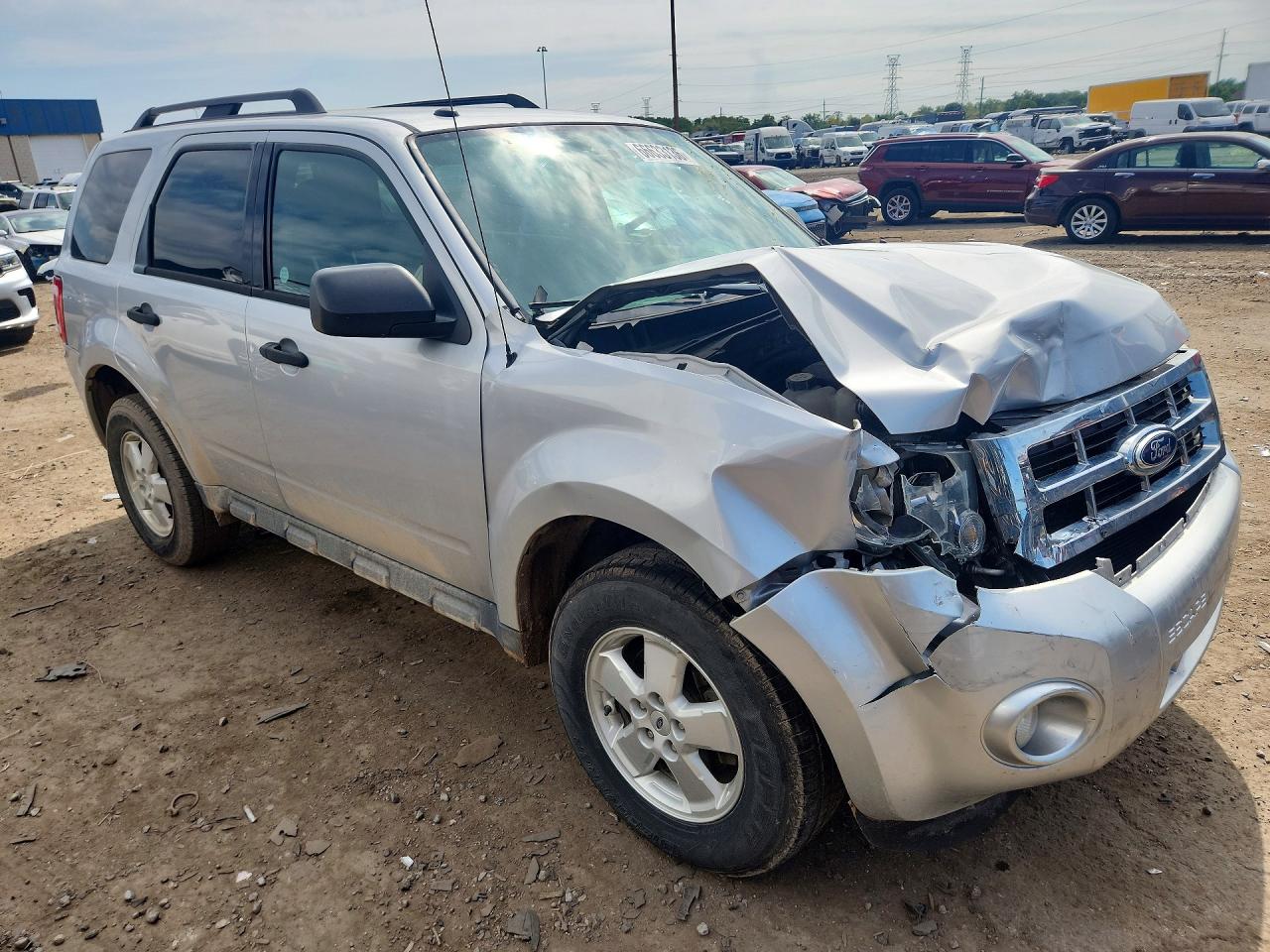 2011 Ford Escape Xlt Silver vin: 1FMCU0DGXBKB02546