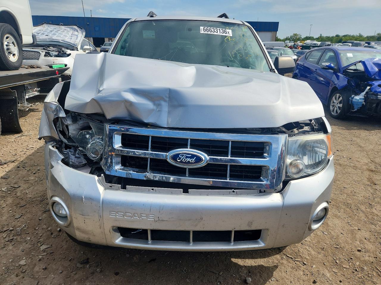 2011 Ford Escape Xlt Silver vin: 1FMCU0DGXBKB02546