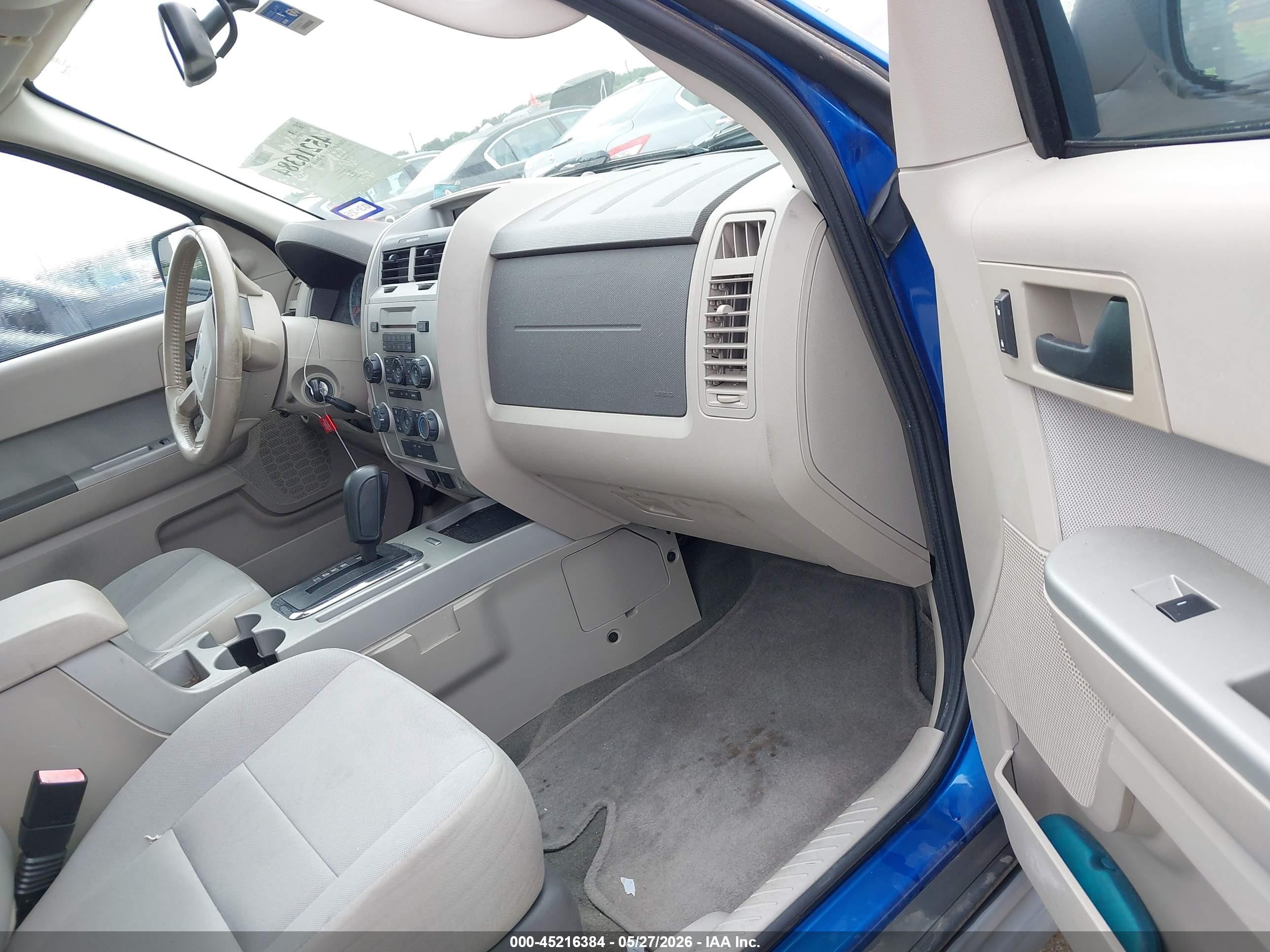 2011 Ford Escape Xlt Blue vin: 1FMCU0DGXBKB59068