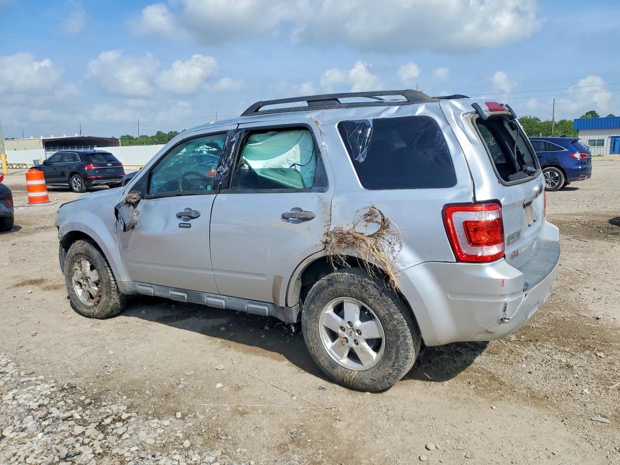 2011 Ford Escape Xlt Silver vin: 1FMCU0DGXBKB59121