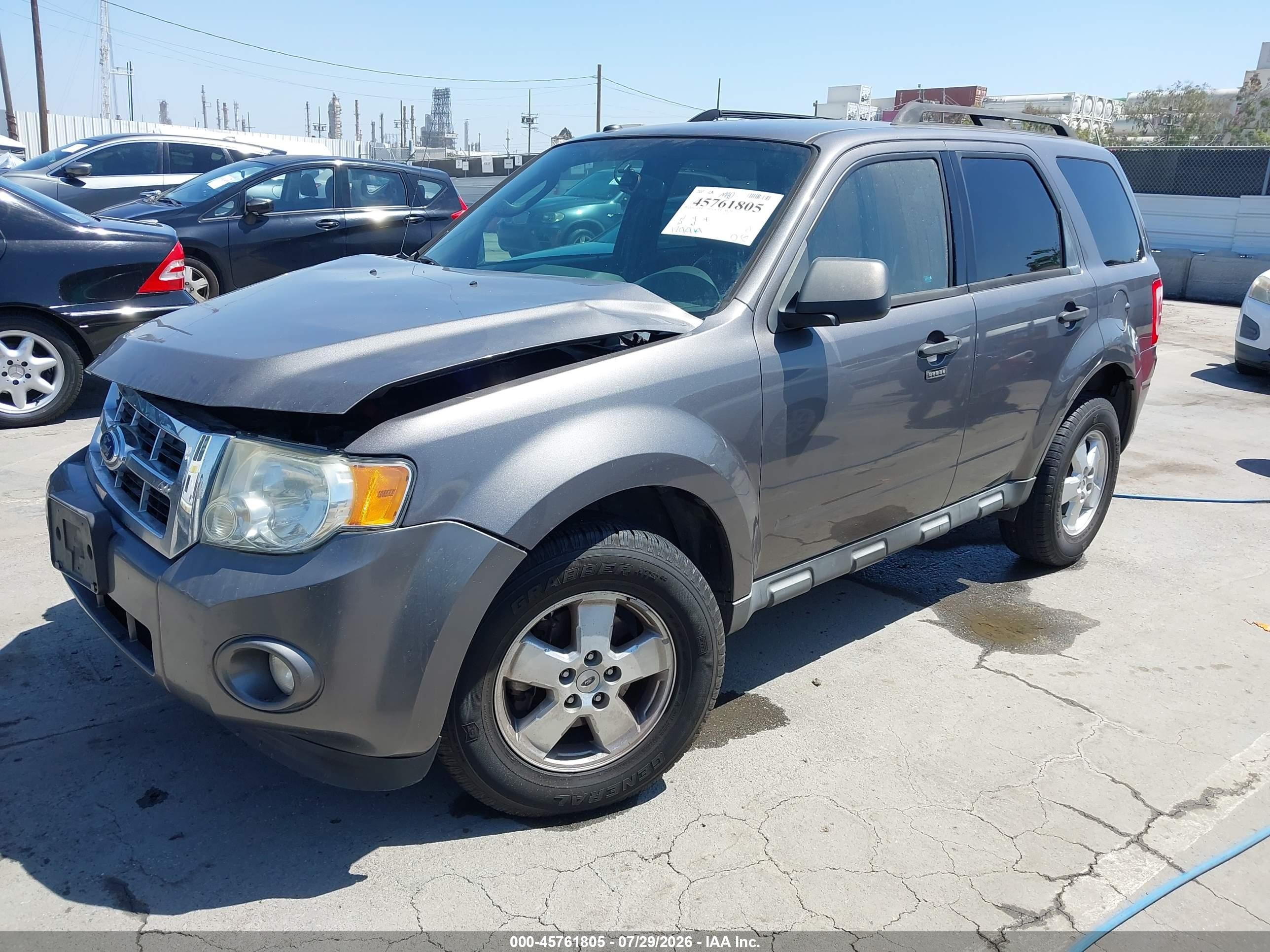 2011 Ford Escape Xlt Gray vin: 1FMCU0DGXBKB84830