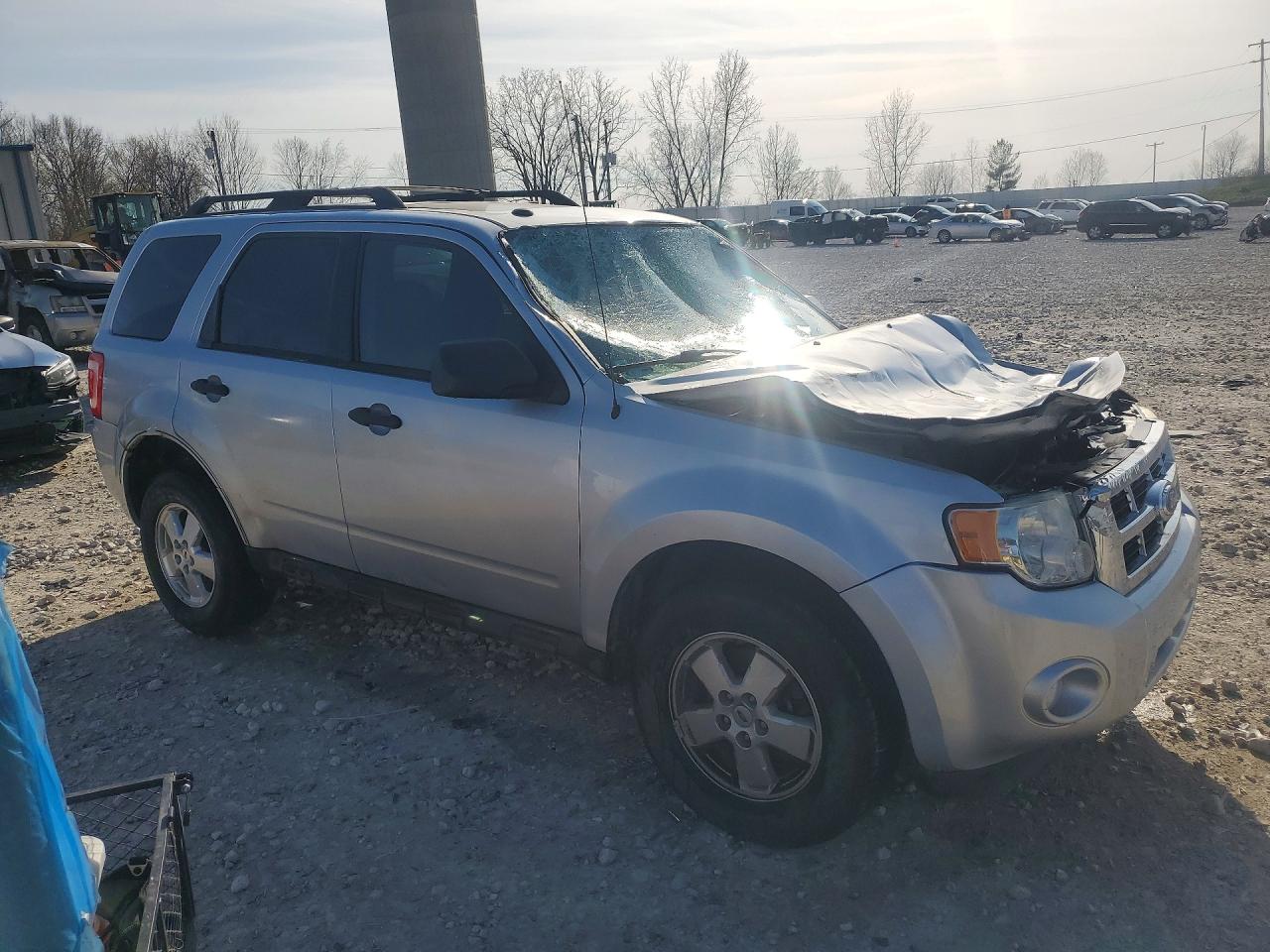 2011 Ford Escape Xlt Silver vin: 1FMCU0DGXBKC09919