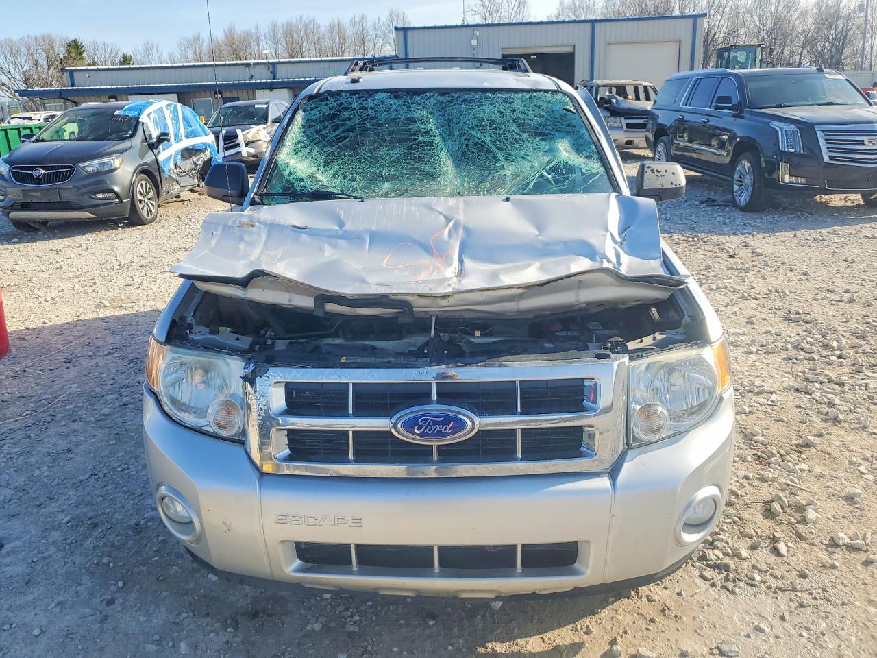 2011 Ford Escape Xlt Silver vin: 1FMCU0DGXBKC09919