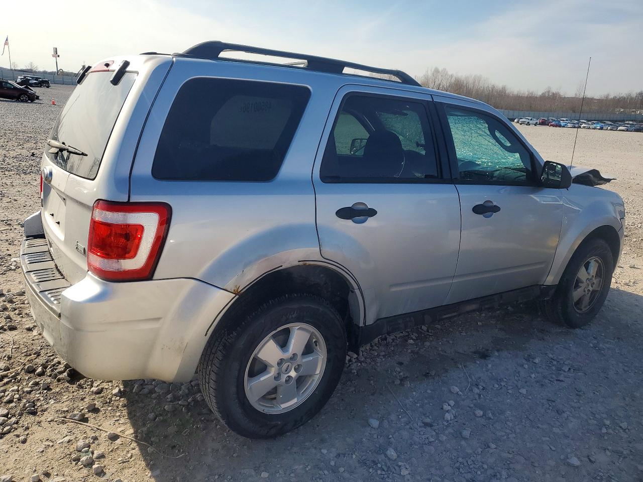 2011 Ford Escape Xlt Silver vin: 1FMCU0DGXBKC09919