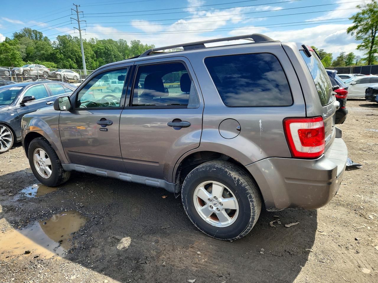 2012 Ford Escape Xlt Gray vin: 1FMCU0DGXCKA64706