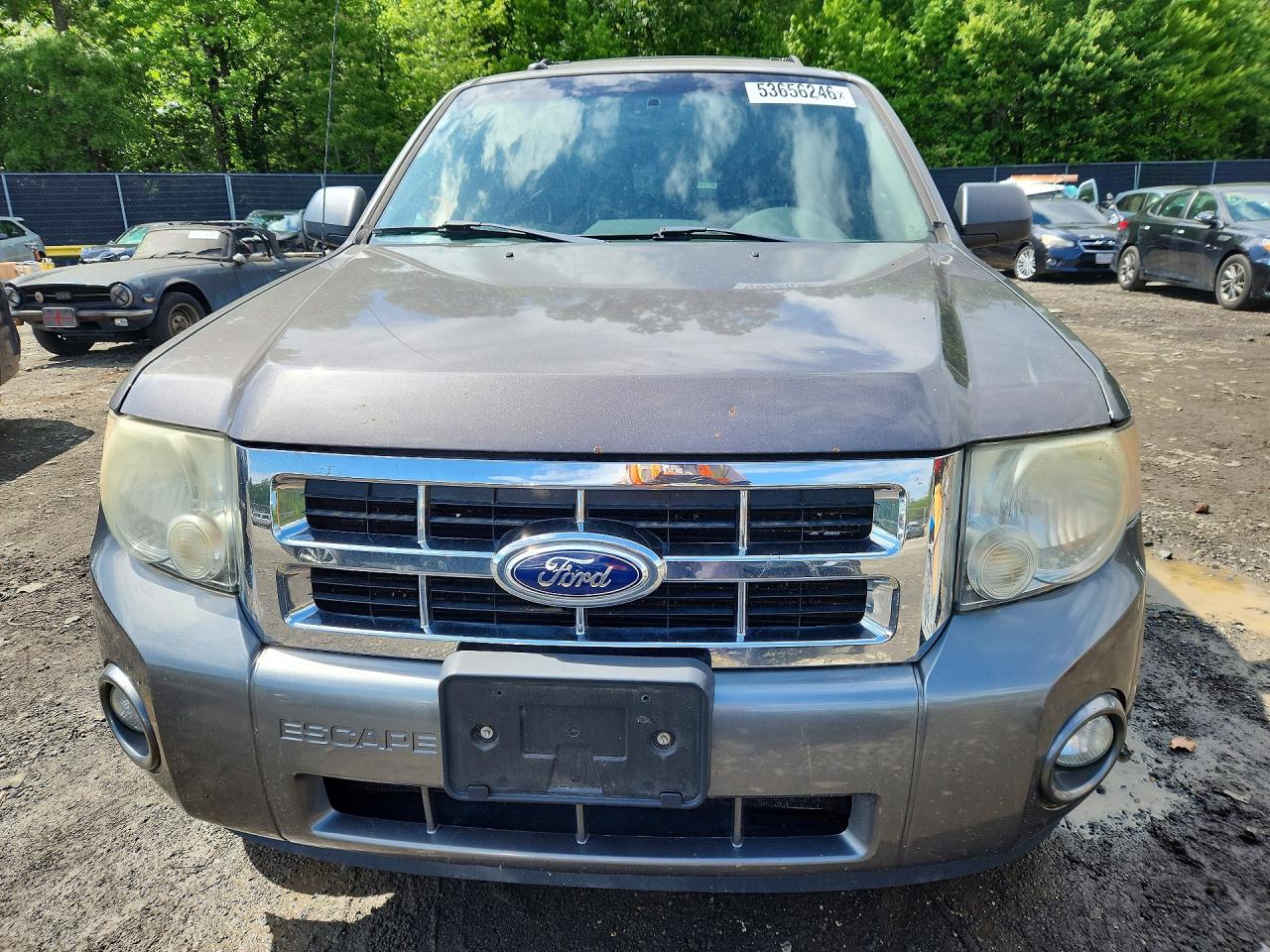 2012 Ford Escape Xlt Gray vin: 1FMCU0DGXCKA64706