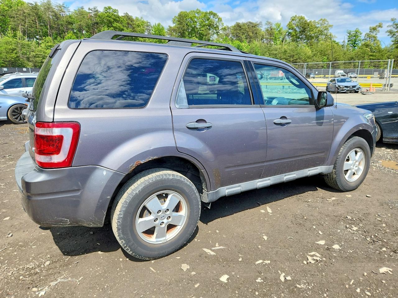2012 Ford Escape Xlt Gray vin: 1FMCU0DGXCKA64706