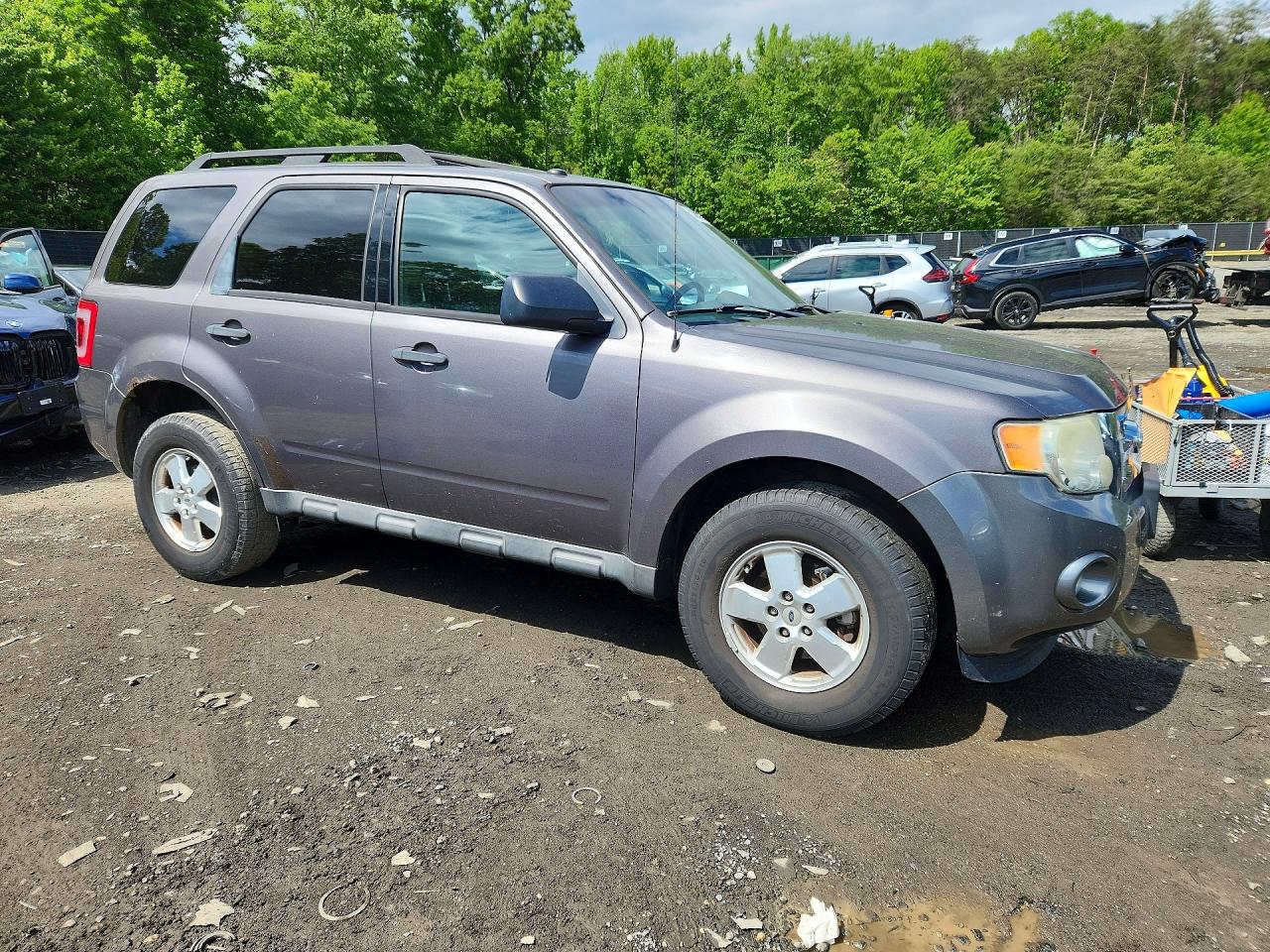 2012 Ford Escape Xlt Gray vin: 1FMCU0DGXCKA64706