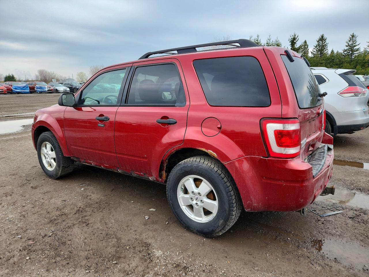 2012 Ford Escape Xlt Red vin: 1FMCU0DGXCKA86222