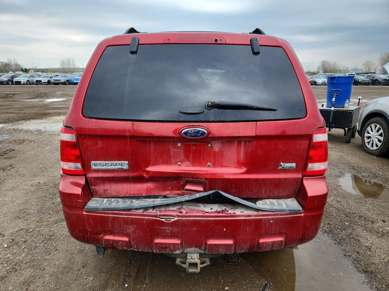 2012 Ford Escape Xlt Red vin: 1FMCU0DGXCKA86222