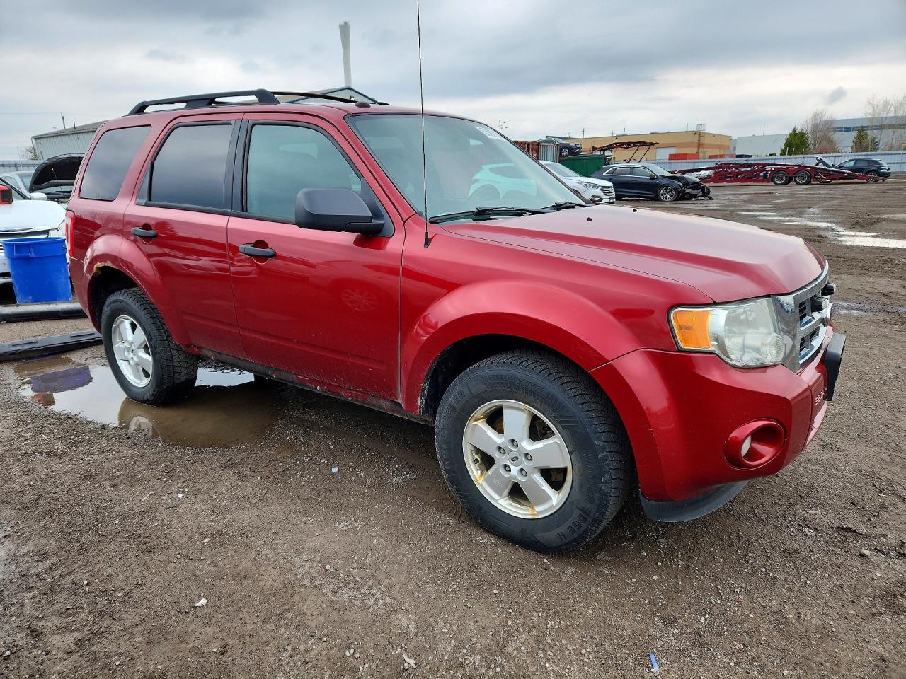 2012 Ford Escape Xlt Red vin: 1FMCU0DGXCKA86222