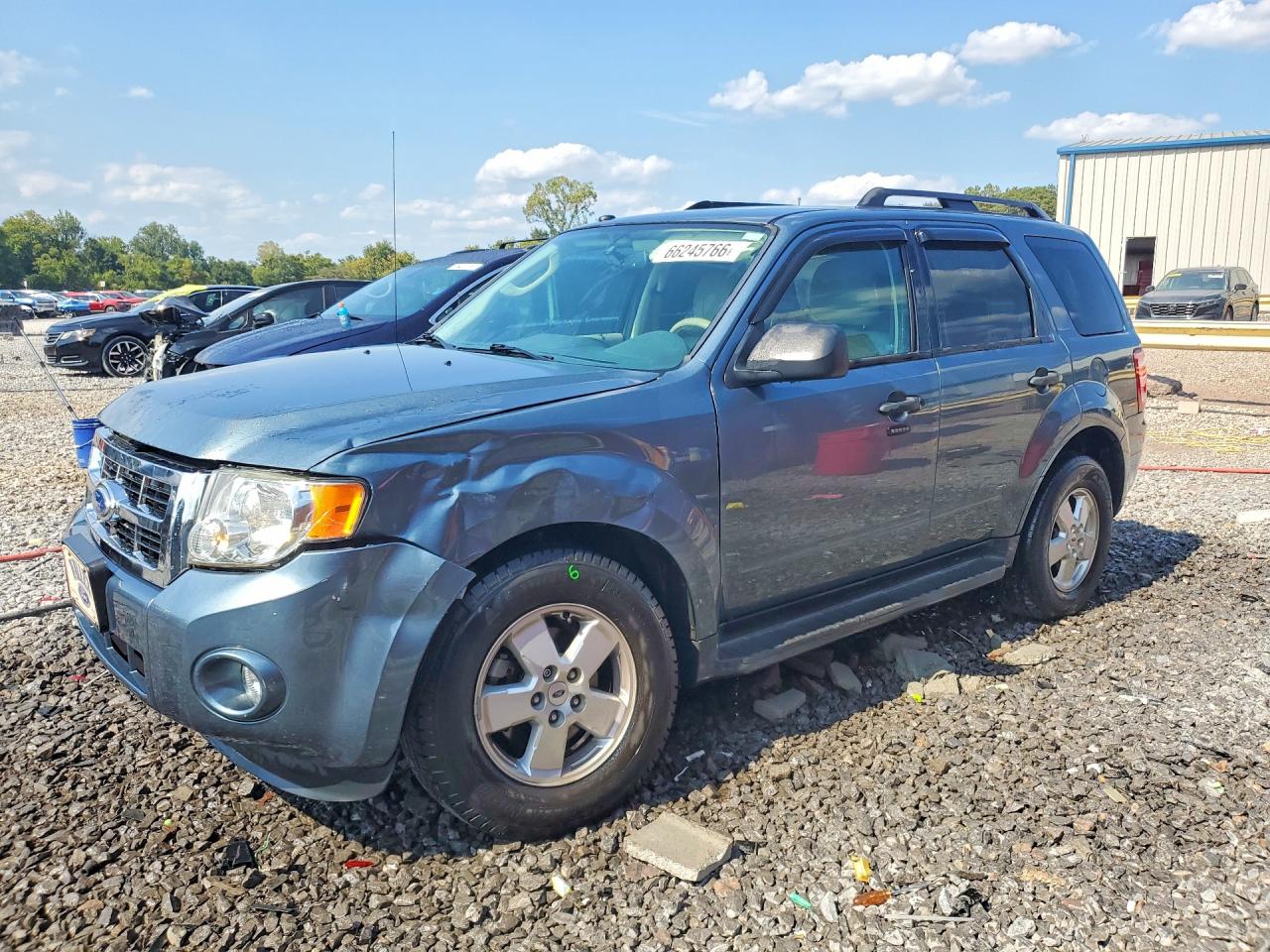 2012 Ford Escape Xlt Blue vin: 1FMCU0DGXCKB38478
