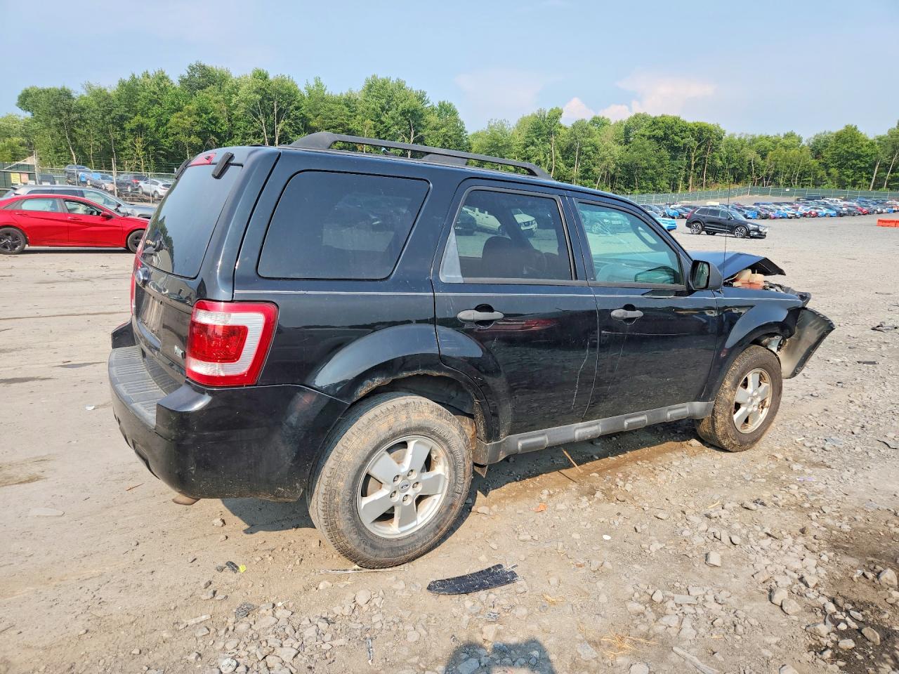 2012 Ford Escape Xlt Black vin: 1FMCU0DGXCKB56933