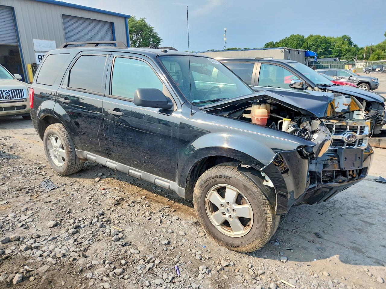 2012 Ford Escape Xlt Black vin: 1FMCU0DGXCKB56933