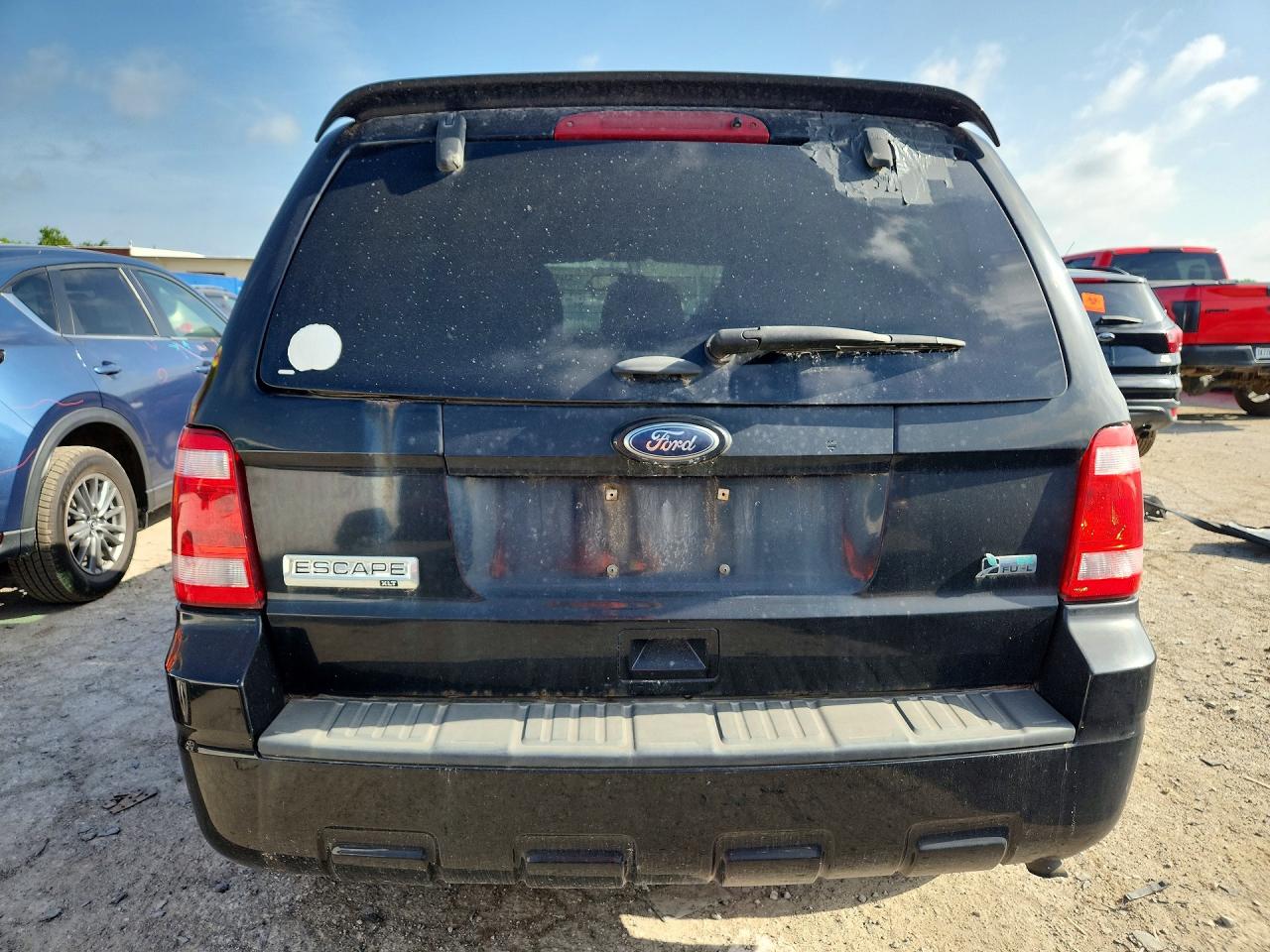 2012 Ford Escape Xlt Black vin: 1FMCU0DGXCKC15530