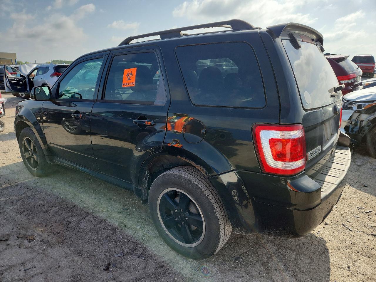 2012 Ford Escape Xlt Black vin: 1FMCU0DGXCKC15530