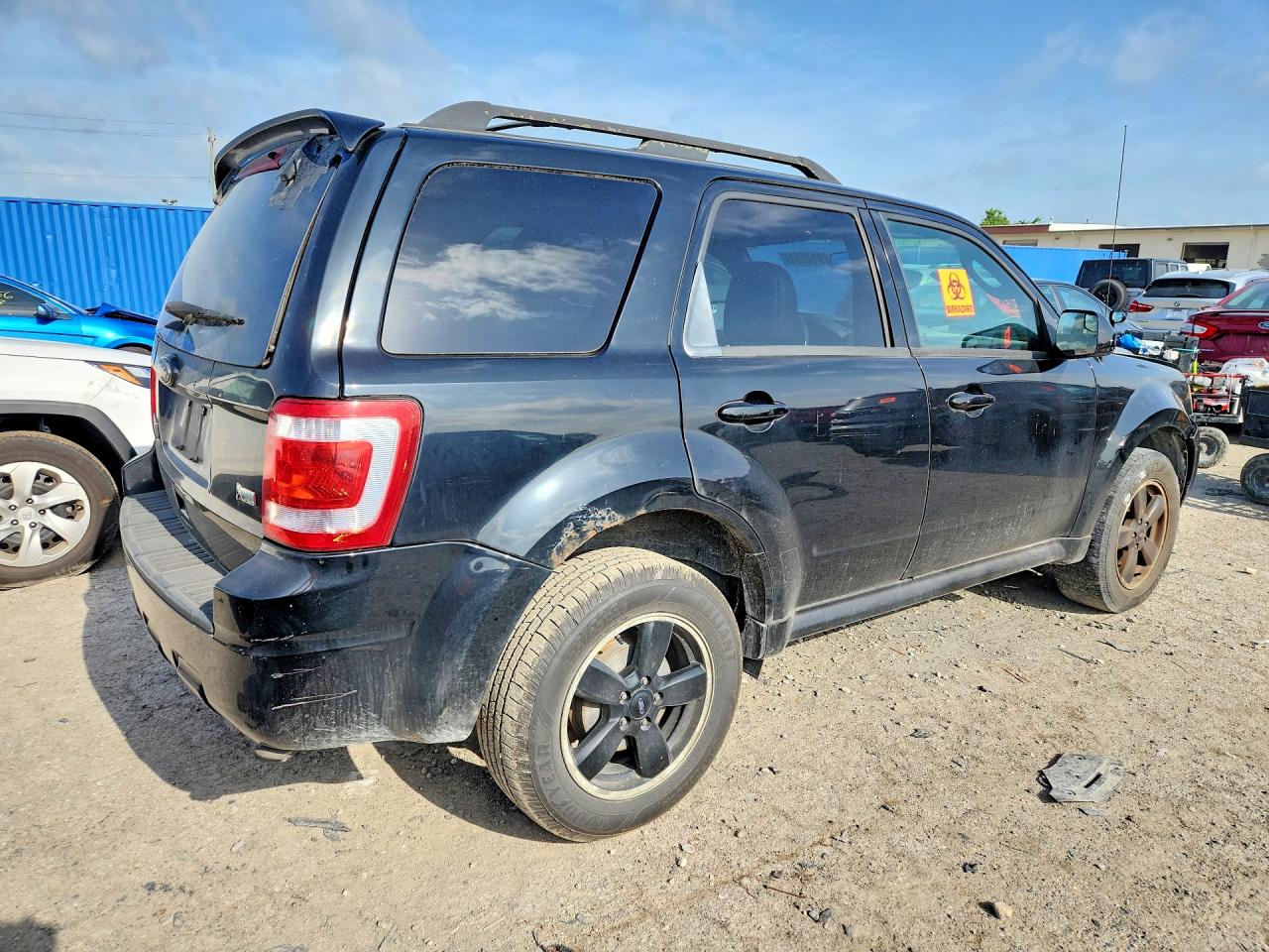 2012 Ford Escape Xlt Black vin: 1FMCU0DGXCKC15530