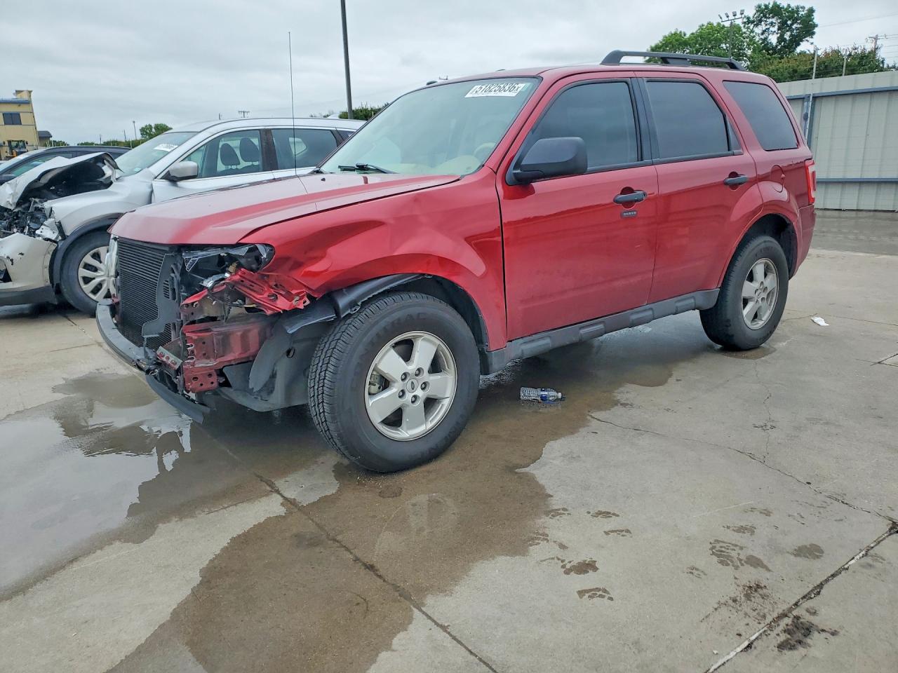2012 Ford Escape Xlt Maroon vin: 1FMCU0DGXCKC28889