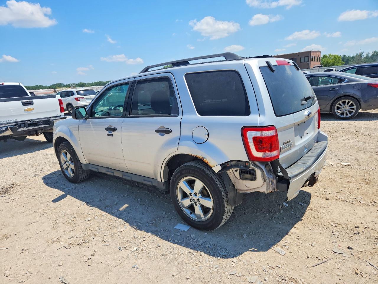 2012 Ford Escape Xlt Серебряный vin: 1FMCU0DGXCKC82466