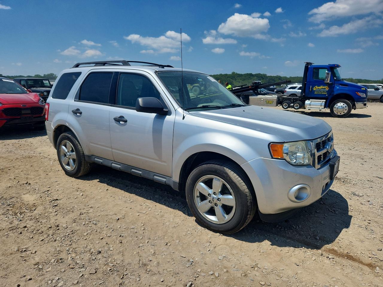 2012 Ford Escape Xlt Серебряный vin: 1FMCU0DGXCKC82466