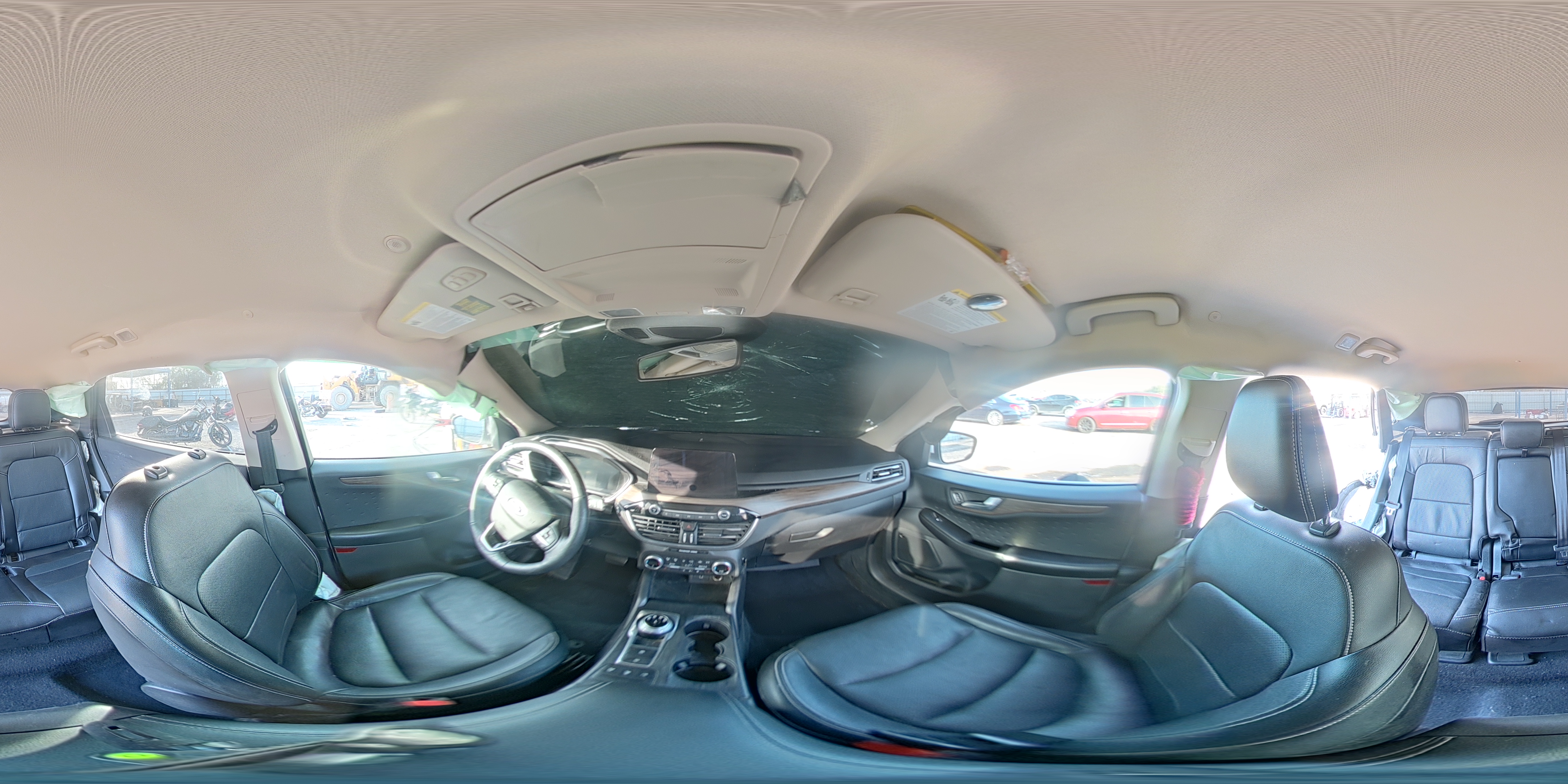 2020 Ford Escape Titanium White vin: 1FMCU0DZ0LUB06242