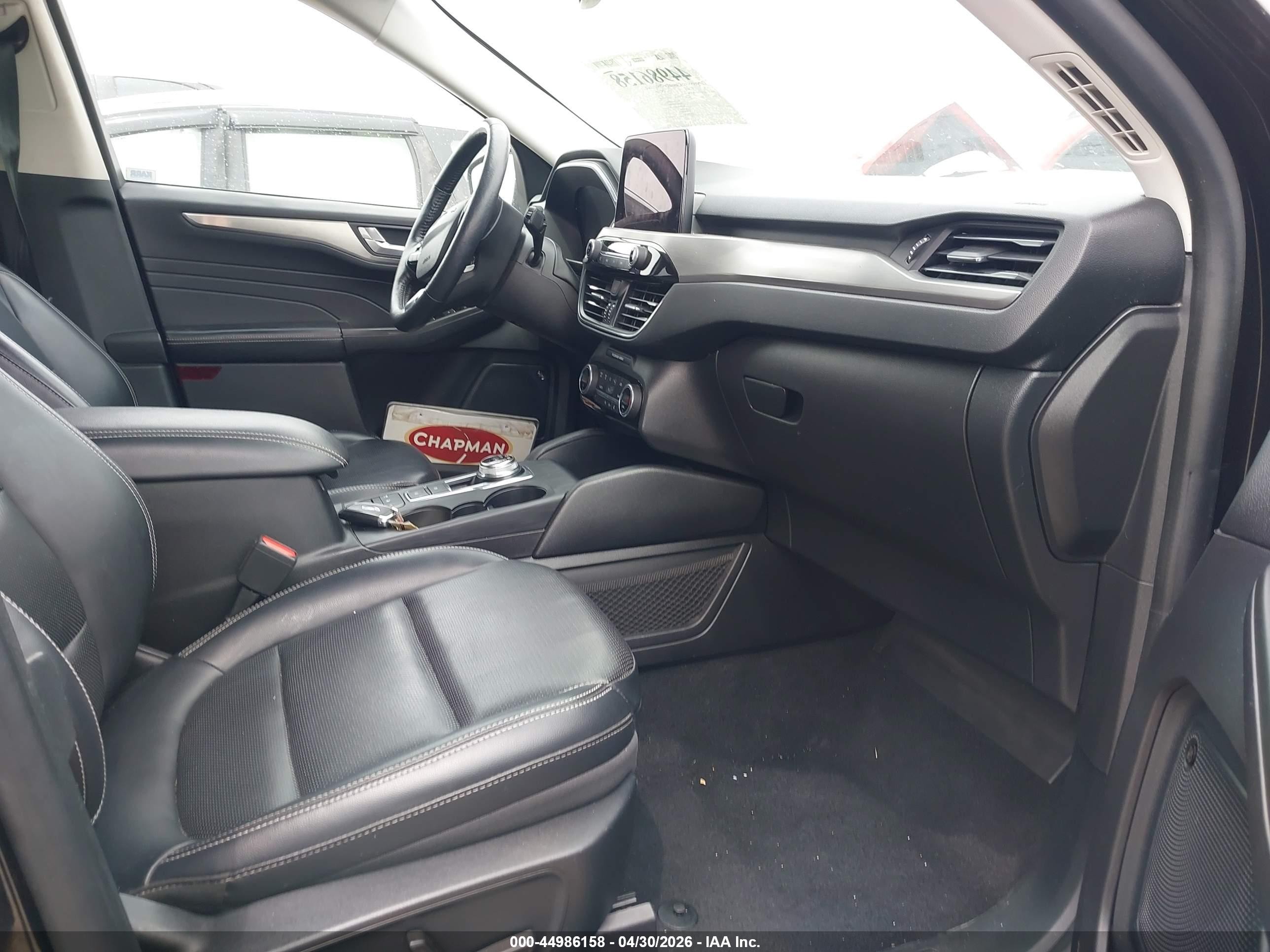 2021 Ford Escape Titanium Hybrid Black vin: 1FMCU0DZ4MUA78494