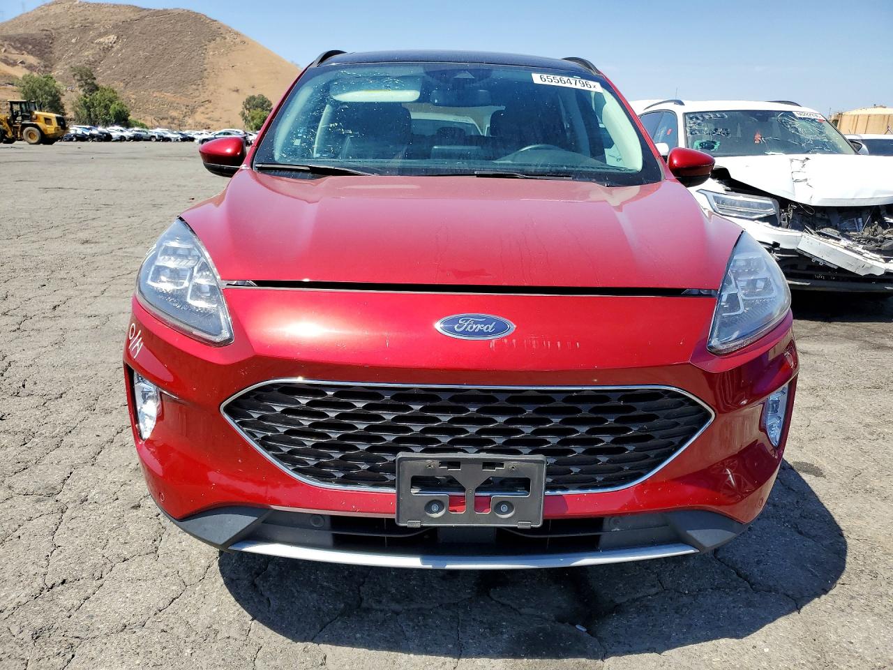 2021 Ford Escape Titanium Red vin: 1FMCU0DZ9MUB28113