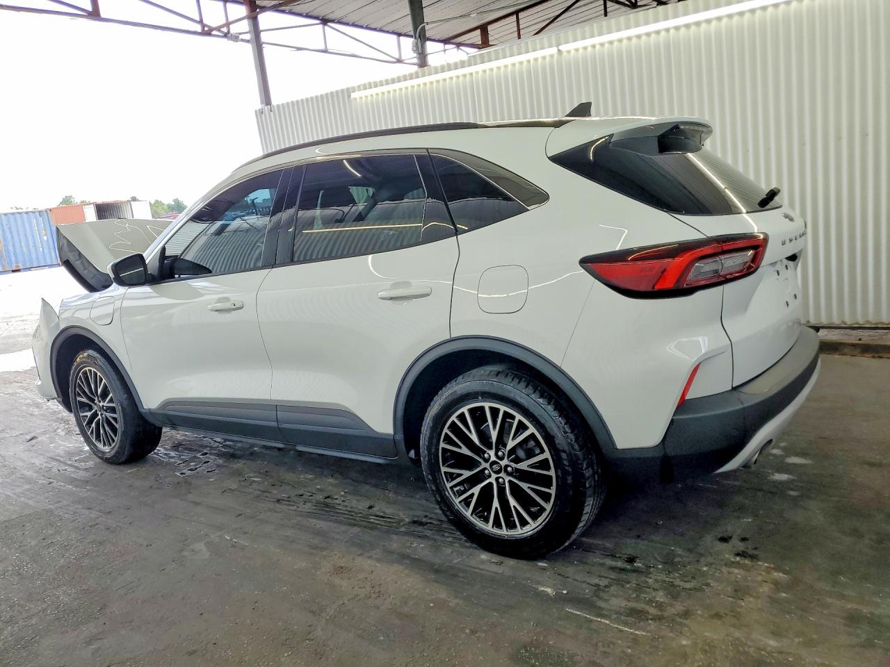 2023 Ford Escape White vin: 1FMCU0E11PUA61245