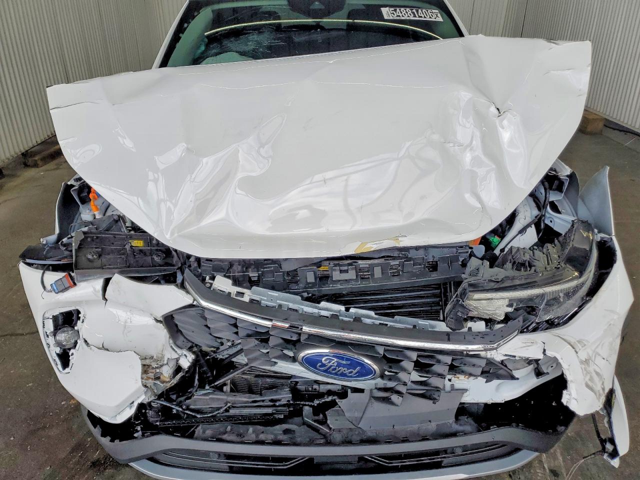 2023 Ford Escape White vin: 1FMCU0E11PUA61245