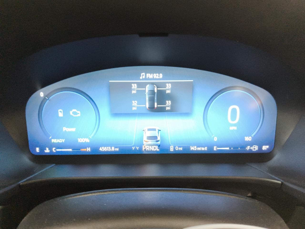 2023 Ford Escape White vin: 1FMCU0E11PUB06264 Damage: Warning Light - Engine, On, Unacceptable