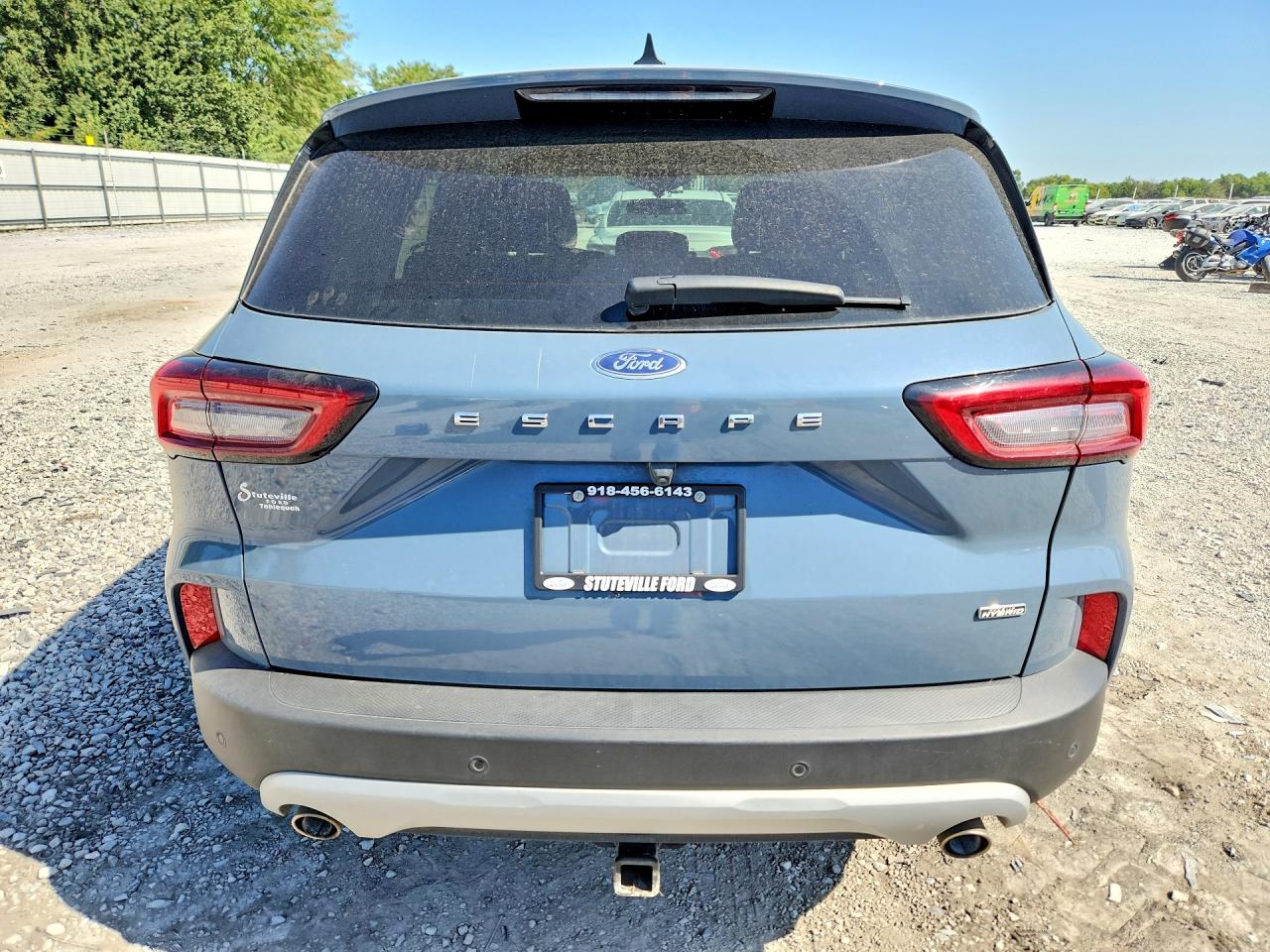 2024 Ford Escape Синий vin: 1FMCU0E19RUB60673