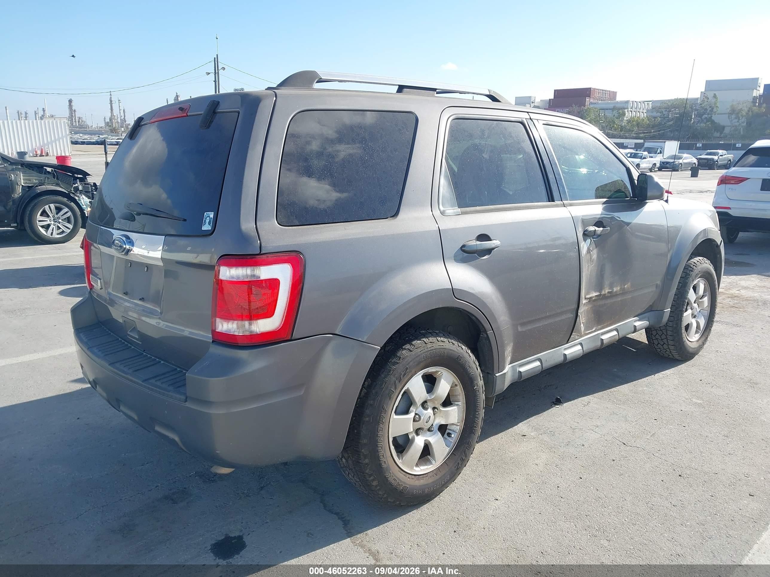 2011 Ford Escape Limited Gray vin: 1FMCU0E70BKB00092
