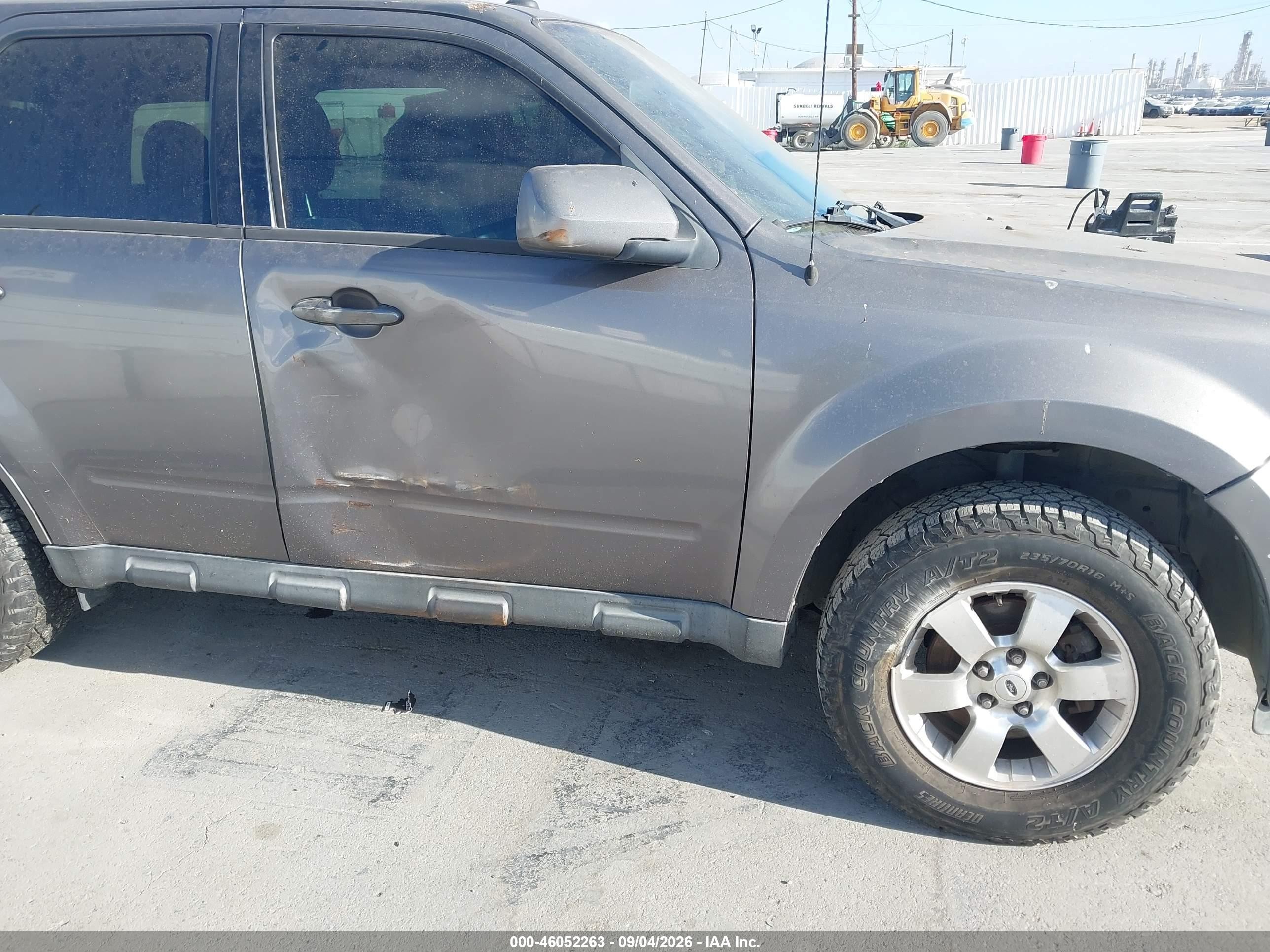 2011 Ford Escape Limited Gray vin: 1FMCU0E70BKB00092