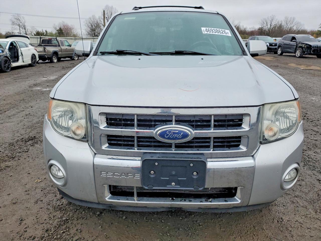 2011 Ford Escape Limited Silver vin: 1FMCU0E70BKB17717