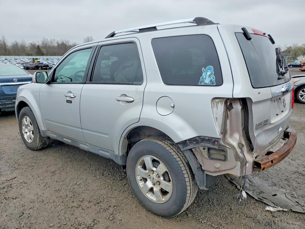 2011 Ford Escape Limited Silver vin: 1FMCU0E70BKB17717