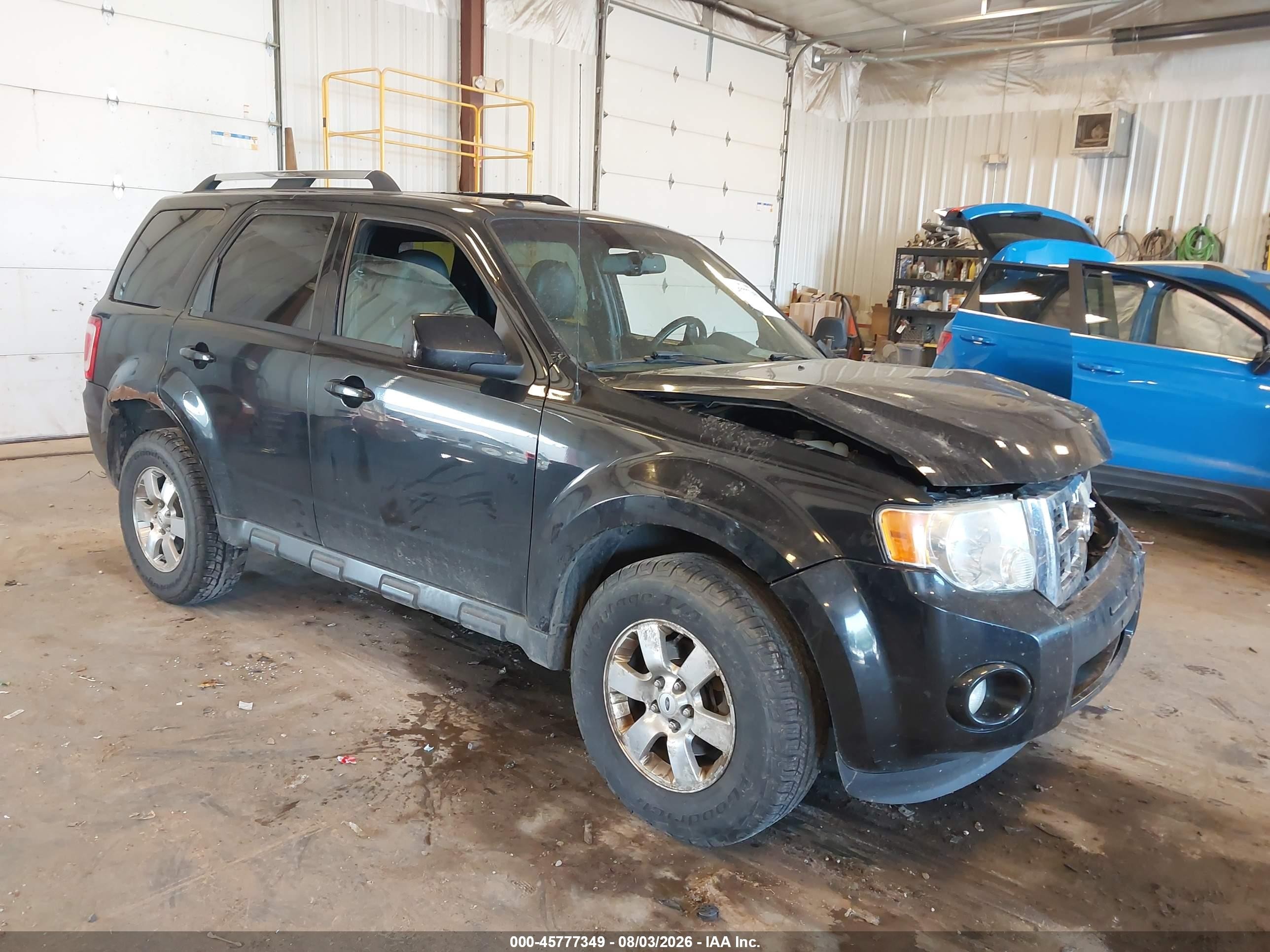 2011 Ford Escape Limited Black vin: 1FMCU0E70BKB33514