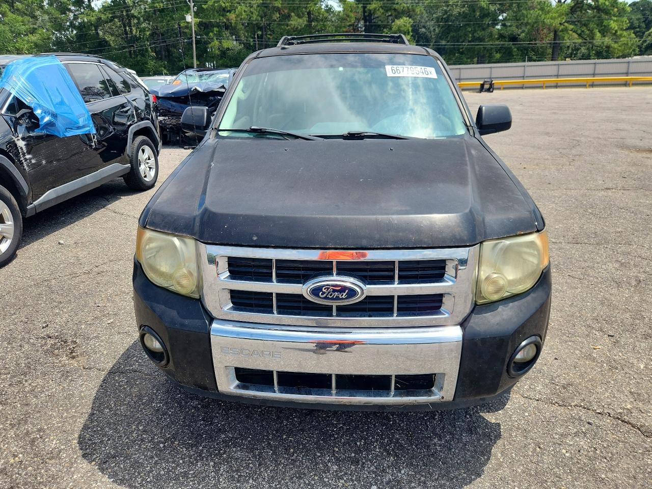 2011 Ford Escape Limited Черный vin: 1FMCU0E70BKB36106