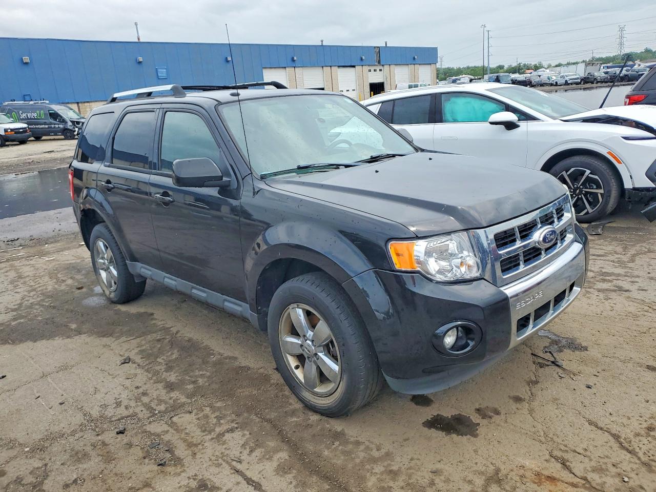 2011 Ford Escape Limited Black vin: 1FMCU0E70BKB45601
