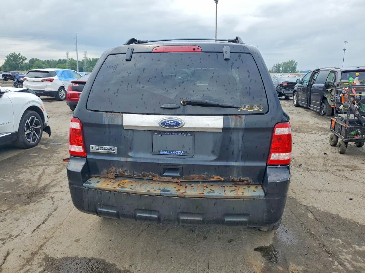 2011 Ford Escape Limited Black vin: 1FMCU0E70BKB45601