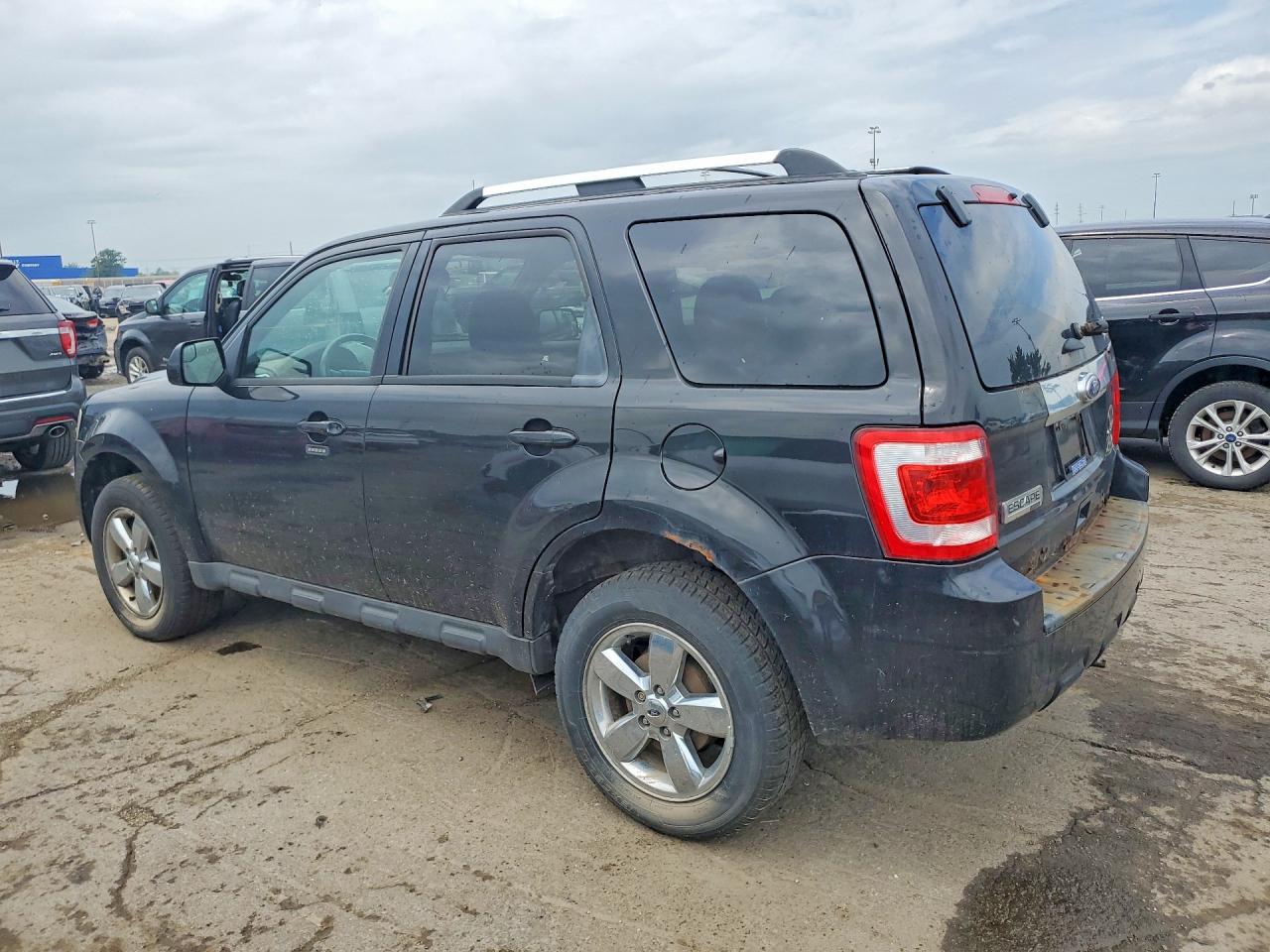2011 Ford Escape Limited Black vin: 1FMCU0E70BKB45601