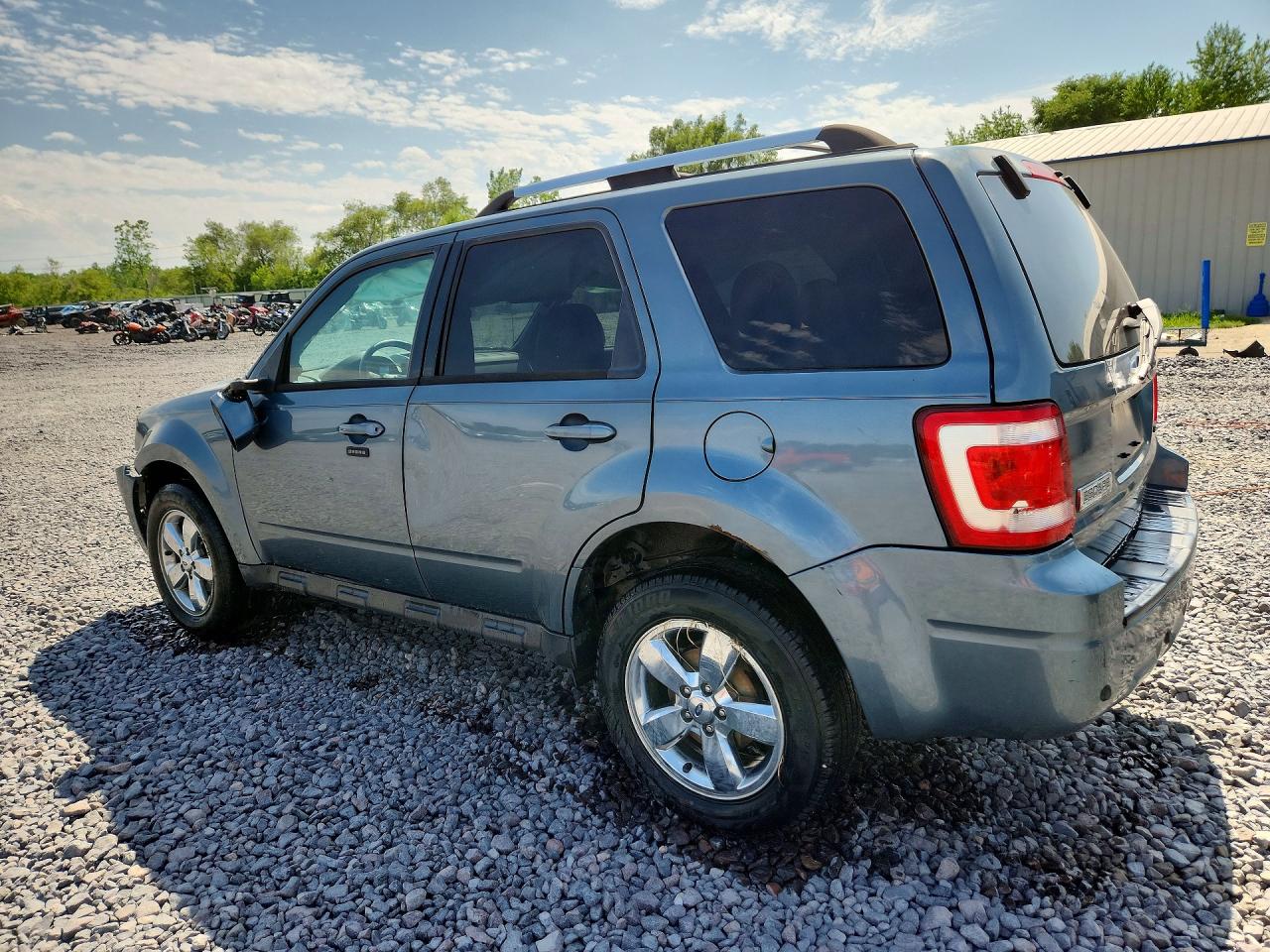 2012 Ford Escape Limited Blue vin: 1FMCU0E70CKB90071